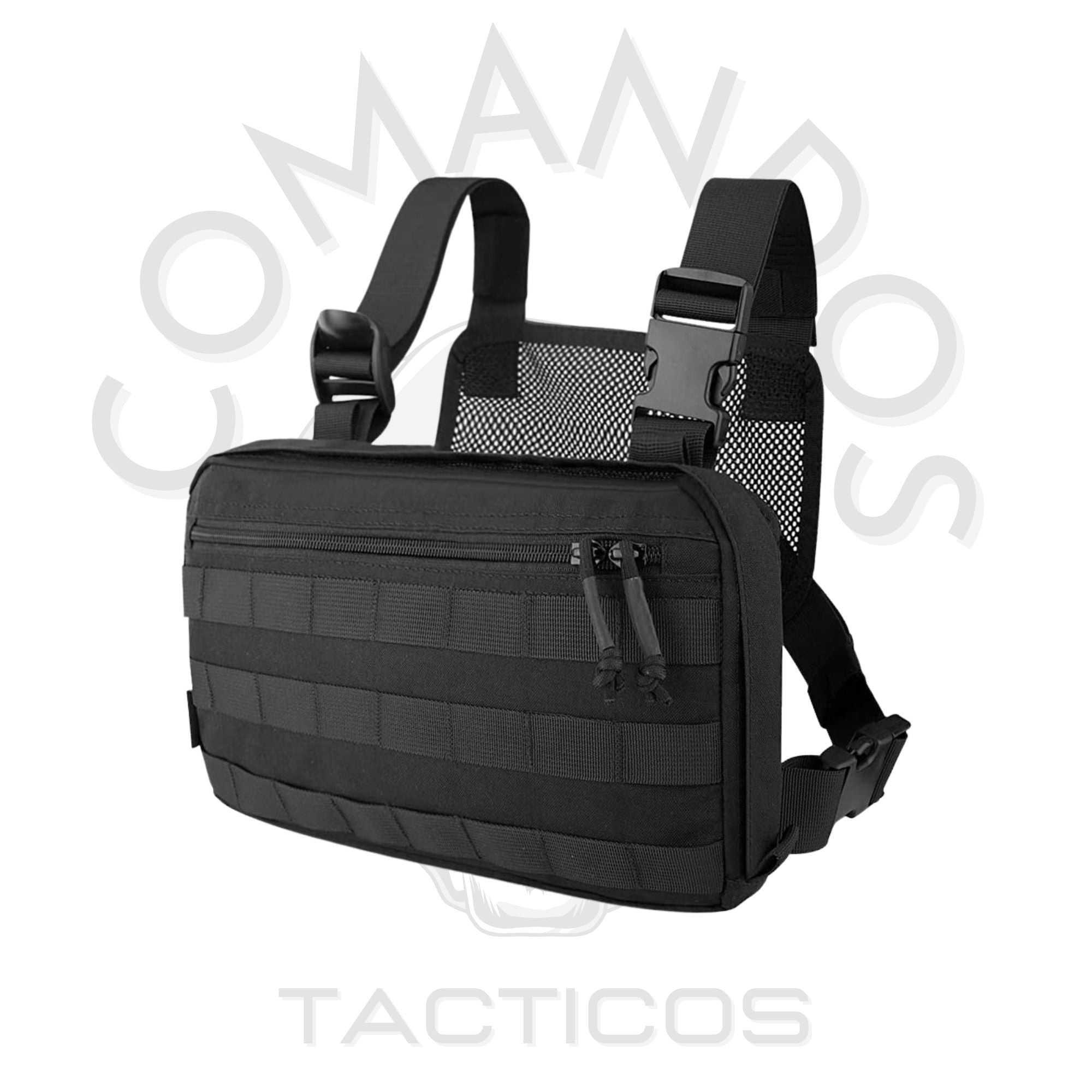 Banano Táctico Tipo Pechera Con Sistema Molle
