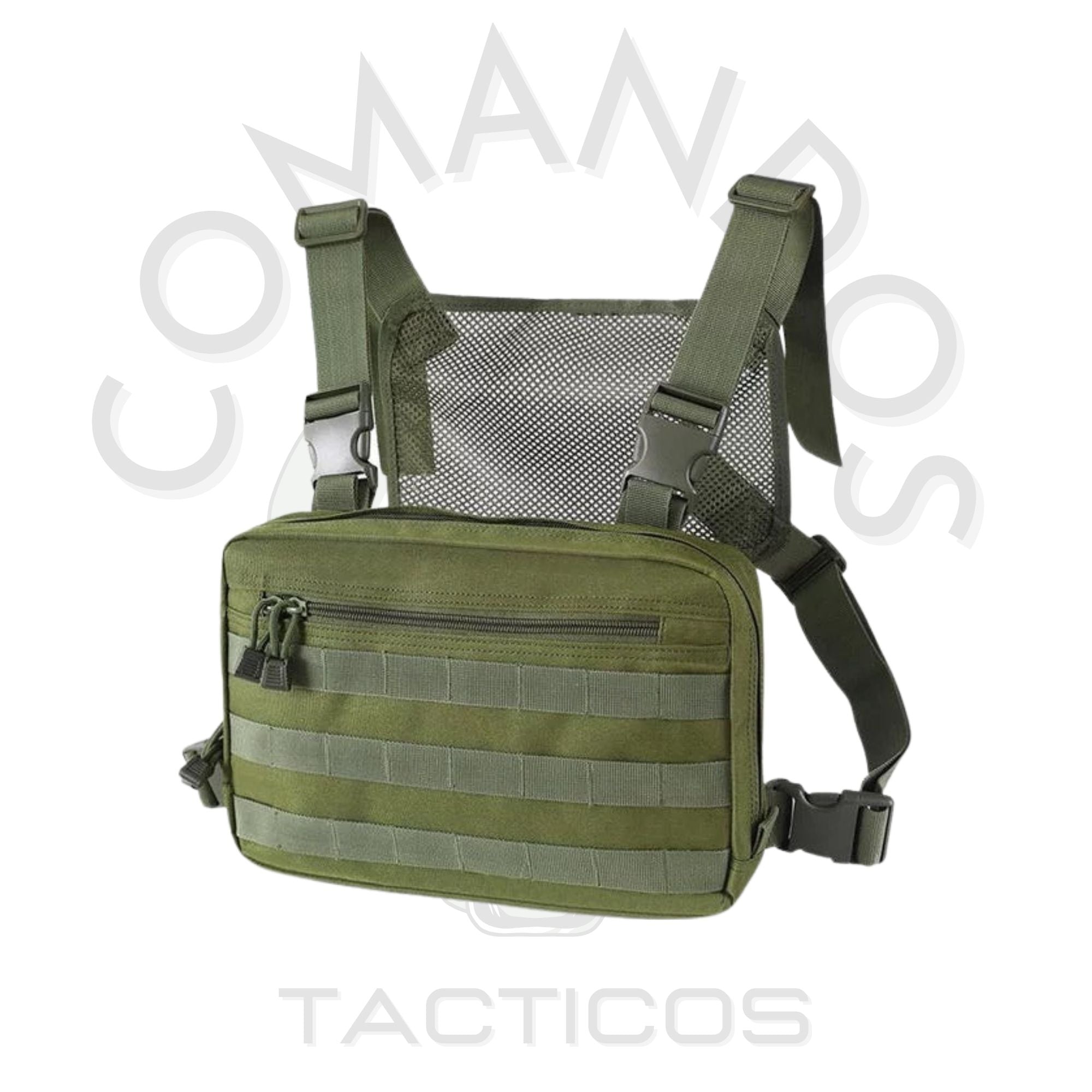 Banano Táctico Tipo Pechera Con Sistema Molle