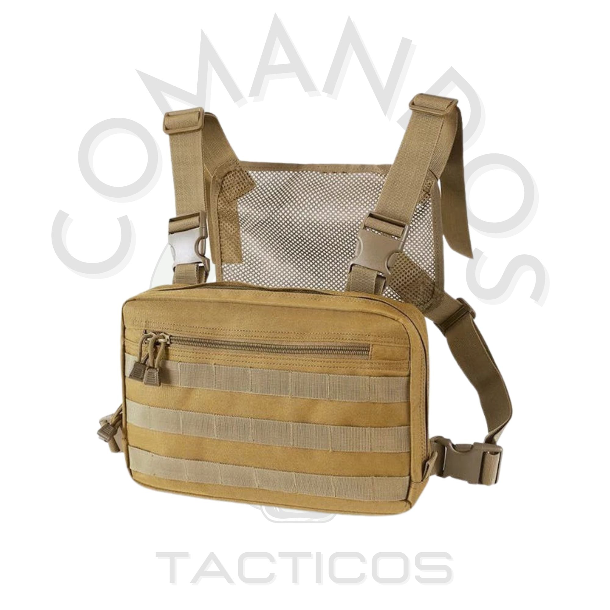 Banano Táctico Tipo Pechera Con Sistema Molle