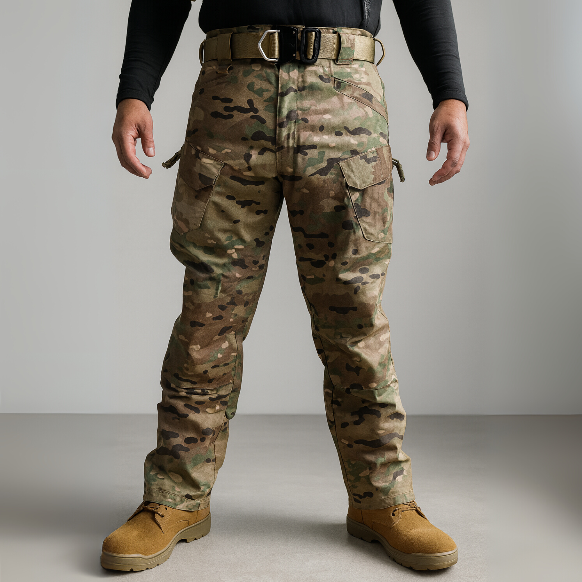 Pantalón Táctico Outdoor Tela Ripstop - MULTICAM