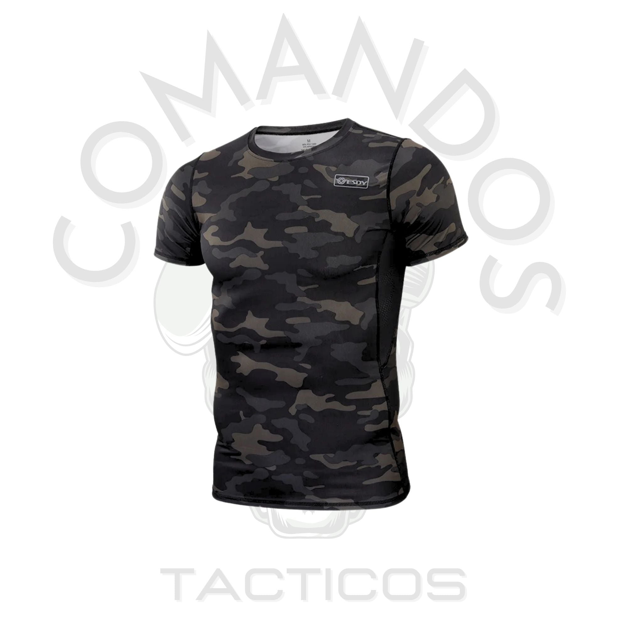 POLERA TÁCTICA SPANDEX ESDY