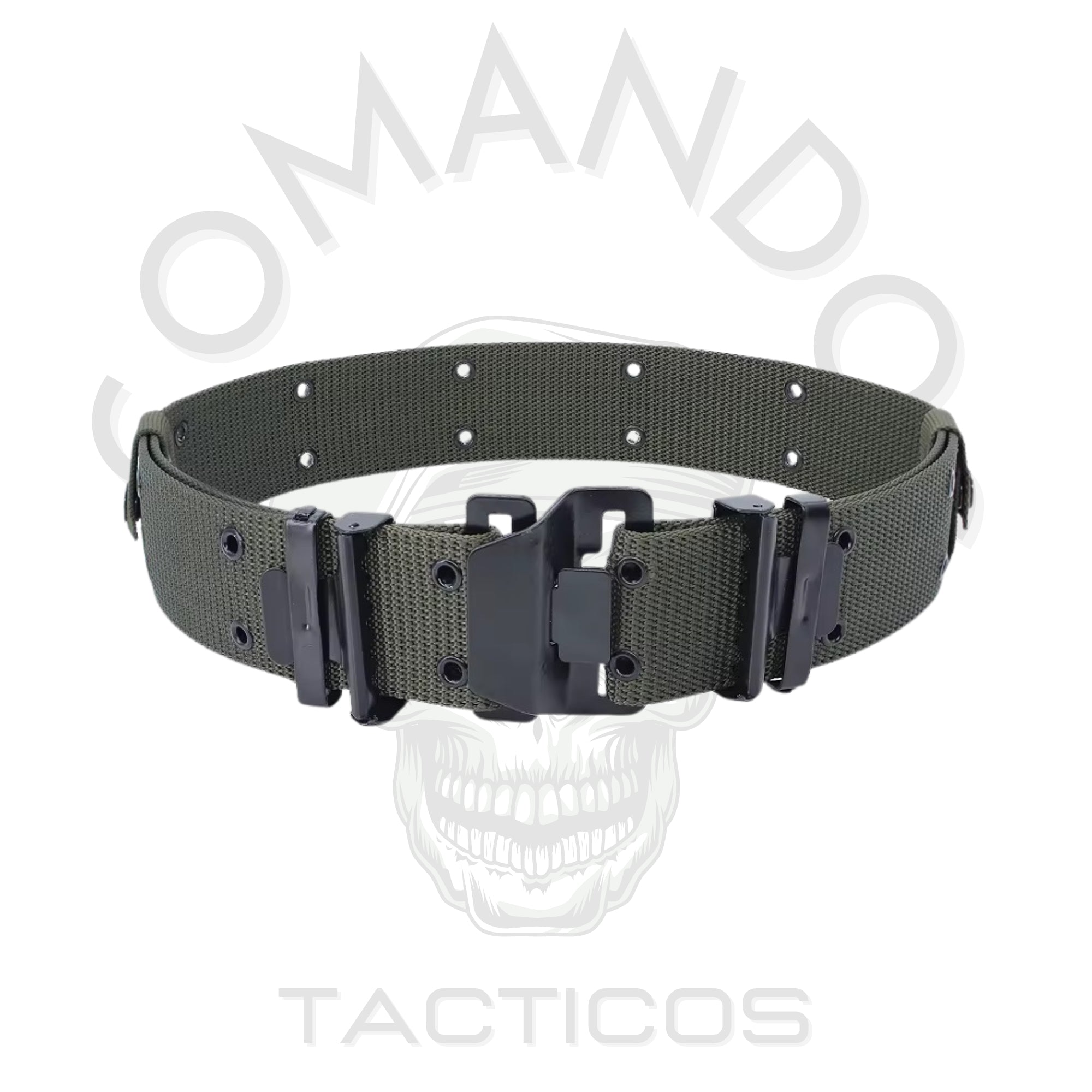 Cinturón Táctico De Alta Resistencia - VERDE