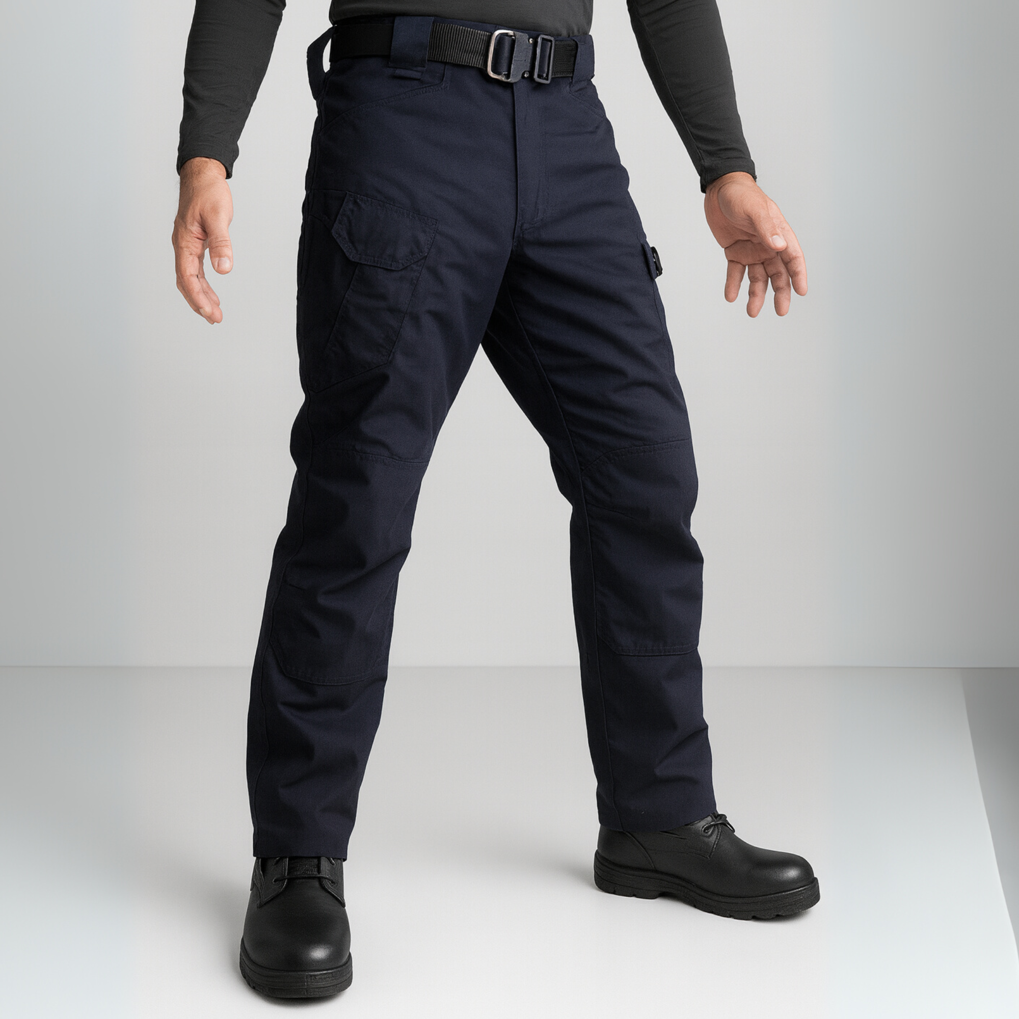 Pantalón Táctico Outdoor Tela Ripstop - AZUL MARINO
