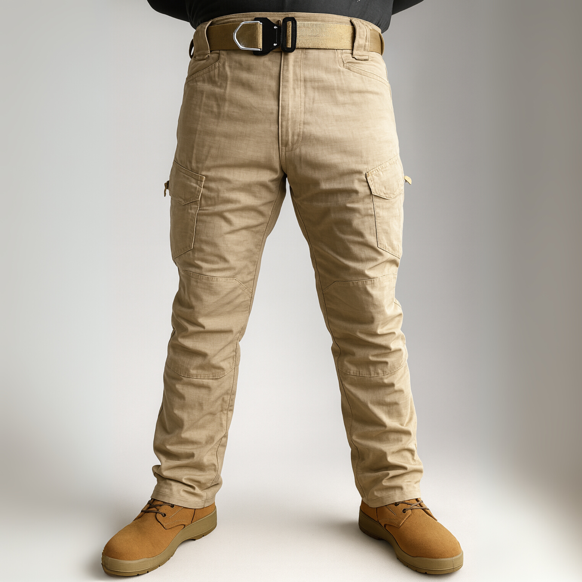 Pantalón Táctico Outdoor Tela Ripstop - CAQUI