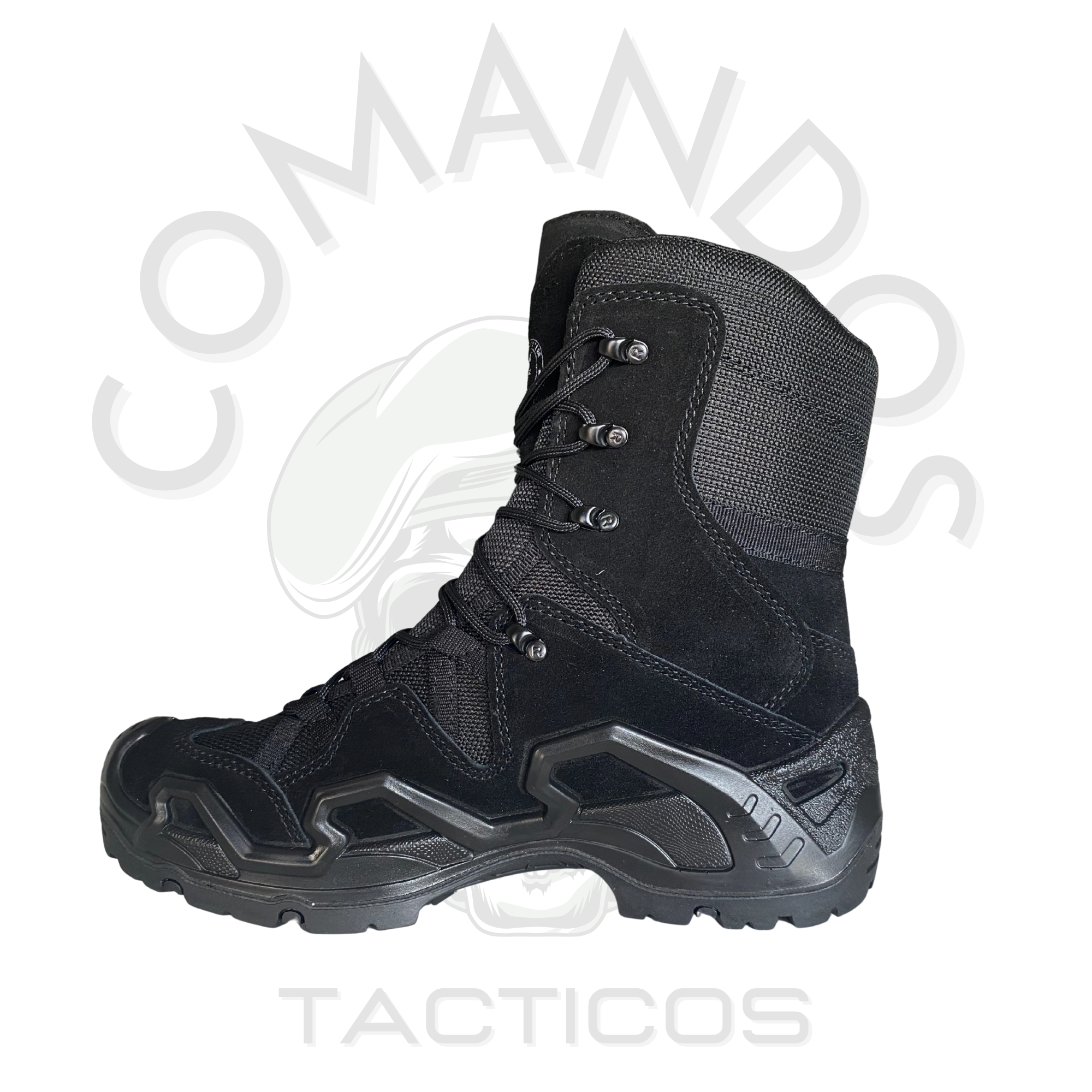 Botas Tácticas Rockrooster - Negro Caña Alta