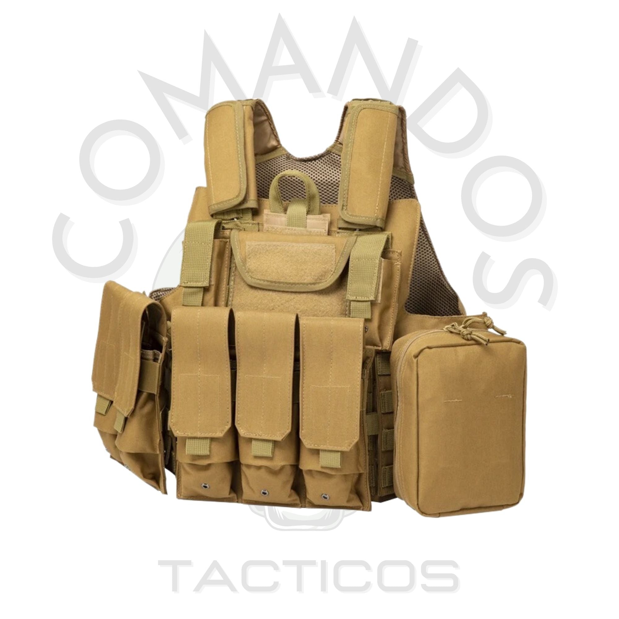 Chaleco Táctico Porta placas Ciras