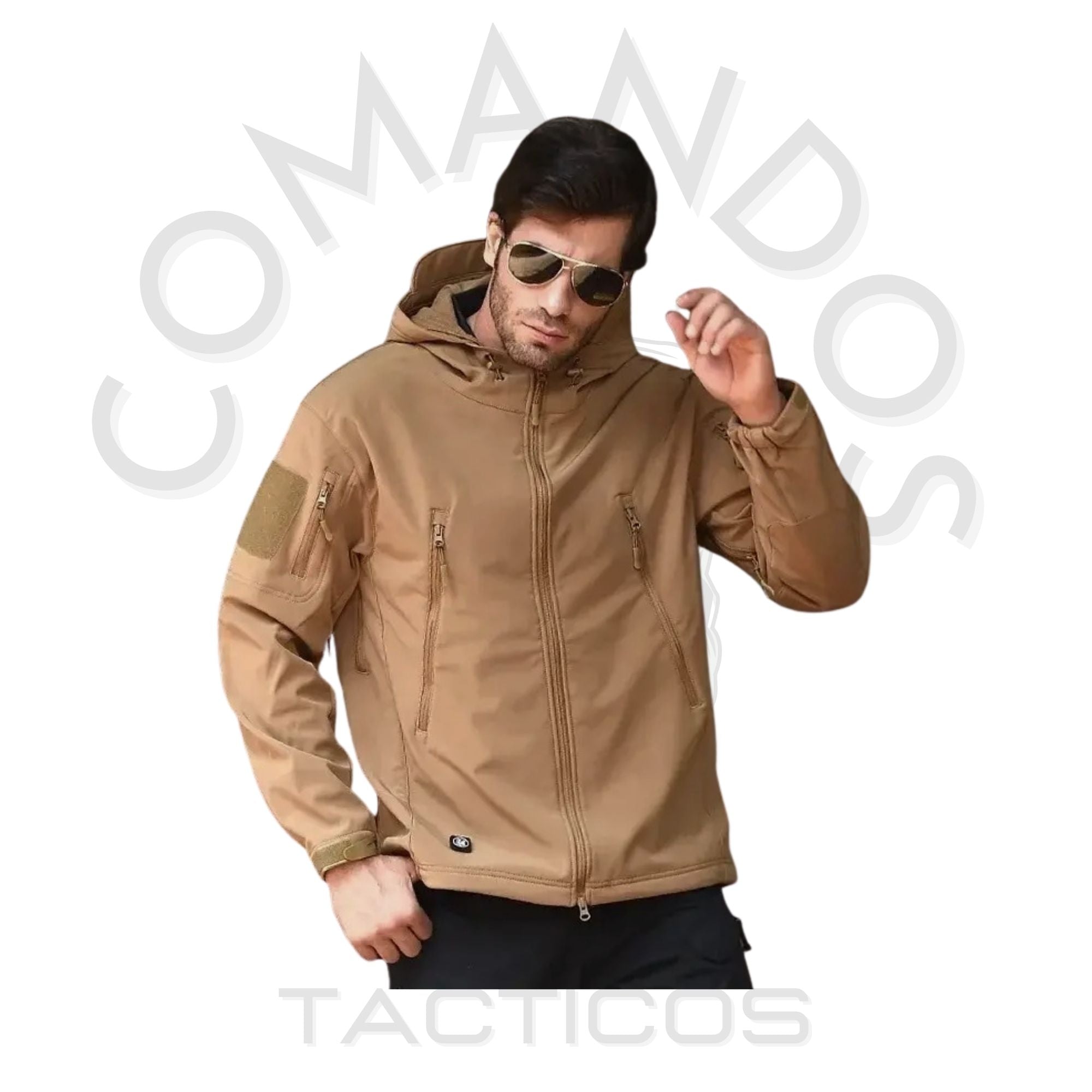 Chaqueta Táctica Militar Softshell Impermeable – Resistente y Funcional