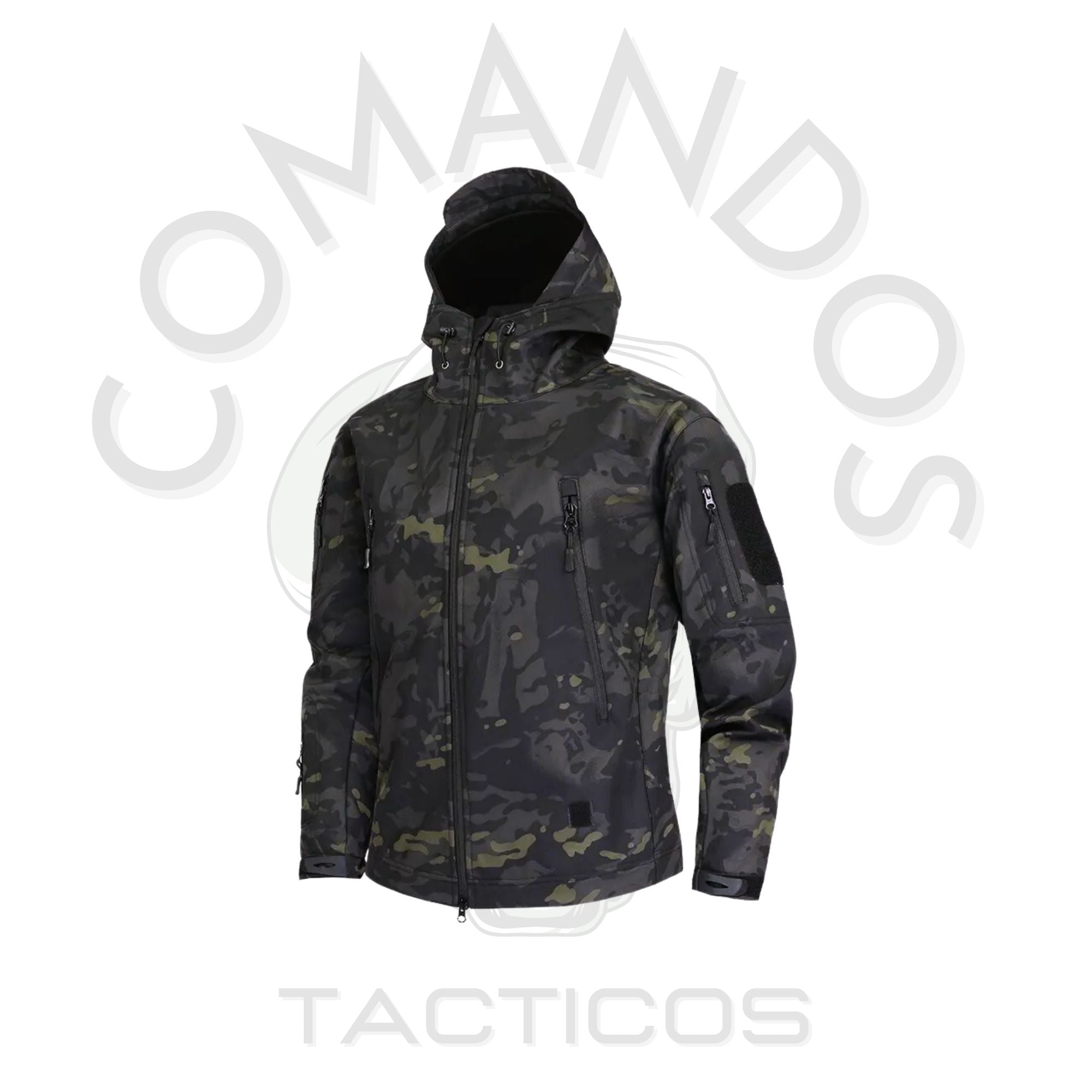 Chaqueta Táctica Militar Softshell Impermeable – Resistente y Funcional