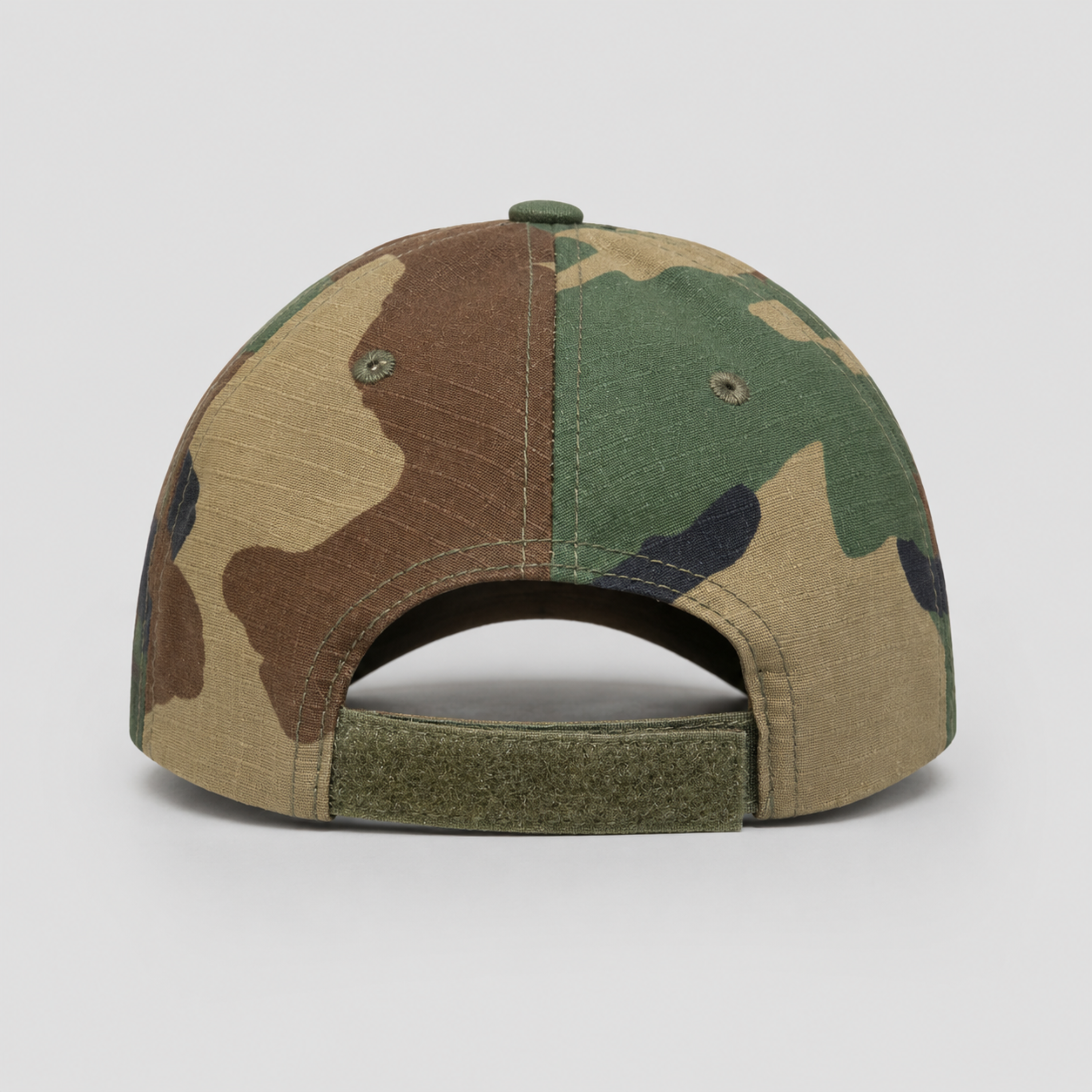 Jockey Táctico Camuflaje Woodland con Velcro | Comandos Tácticos