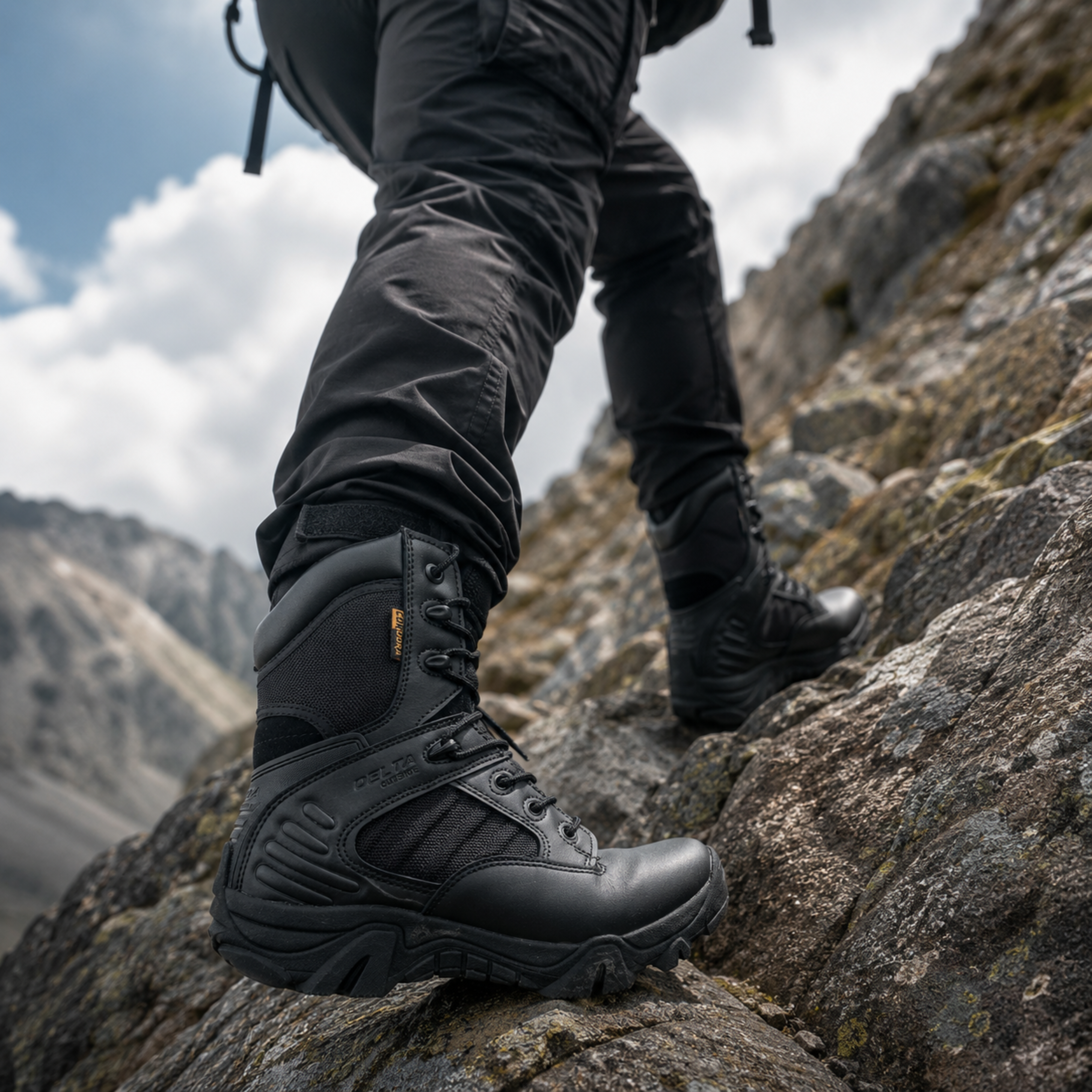 Botas Tácticas Outdoor Modelo Delta