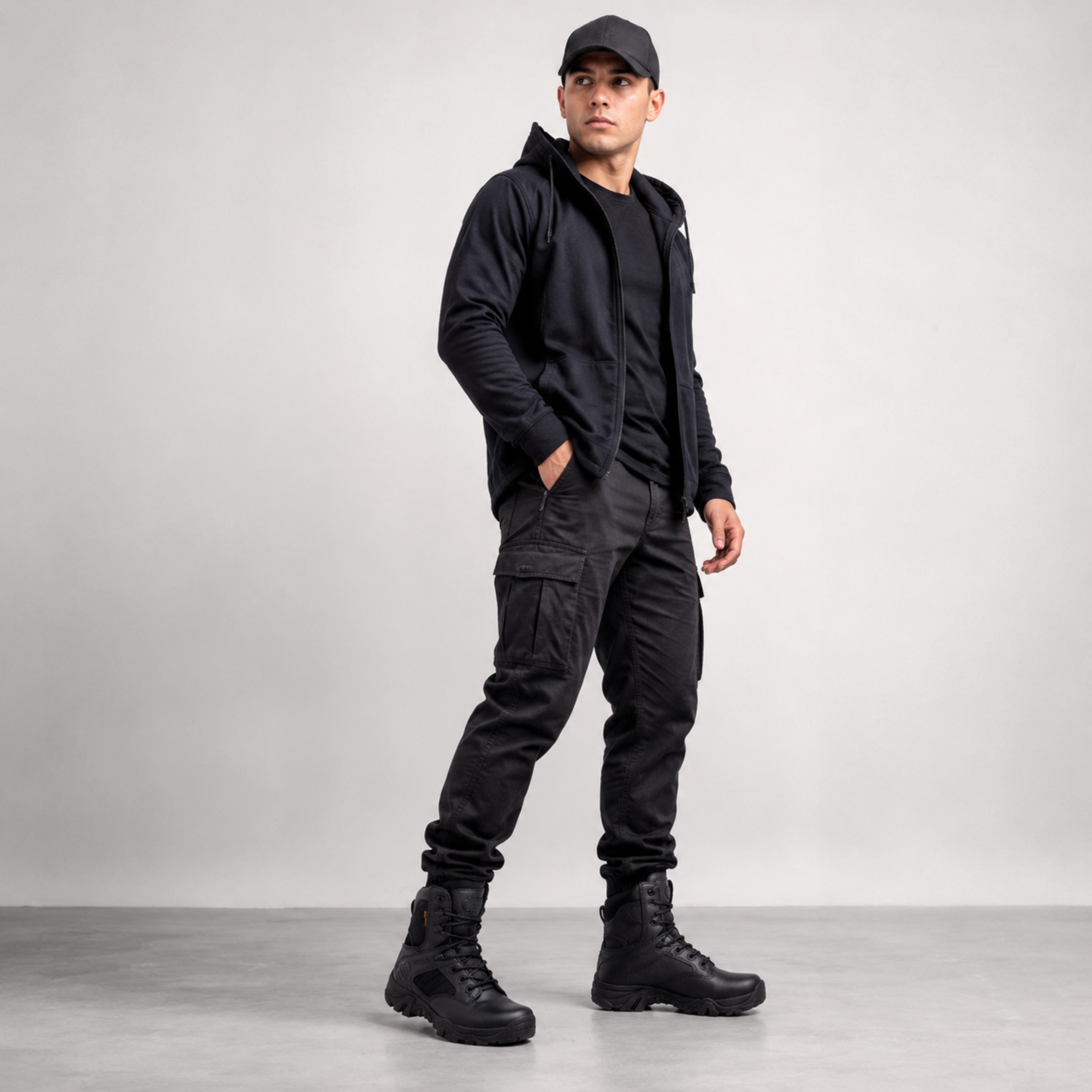 Botas Tácticas Outdoor Modelo Delta