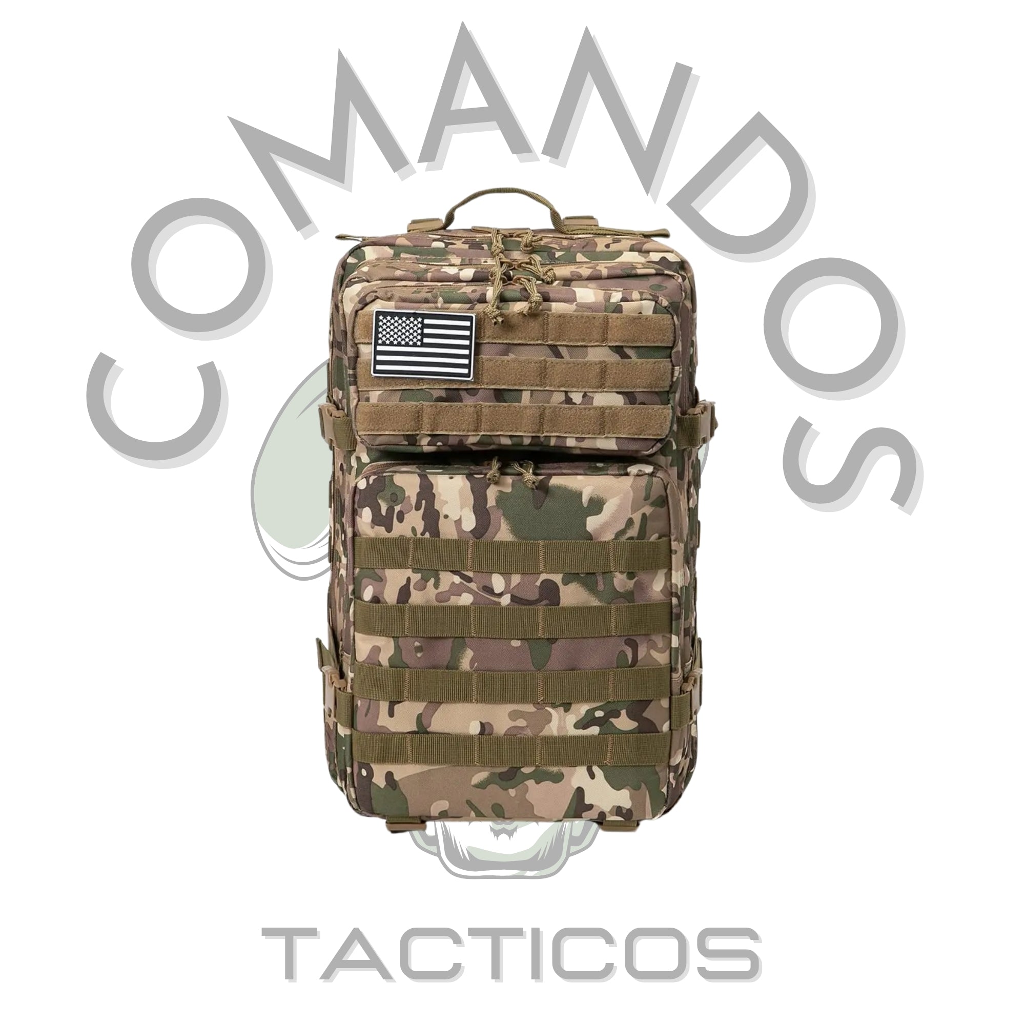Mochila Táctica Militar 45 Litros - MULTICAM