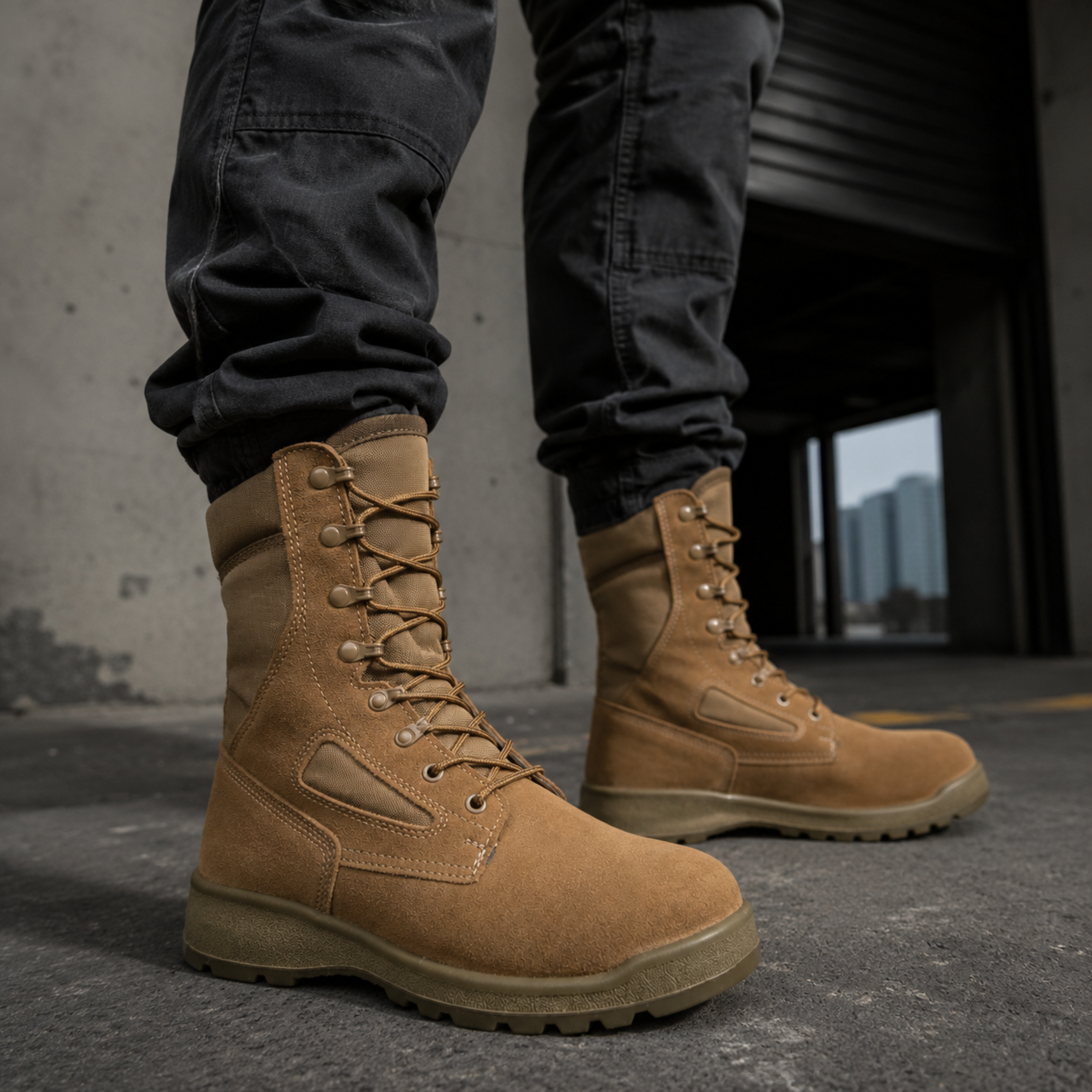 Botas Militares Tácticas Desert Caña Alta | Comandos Tácticos