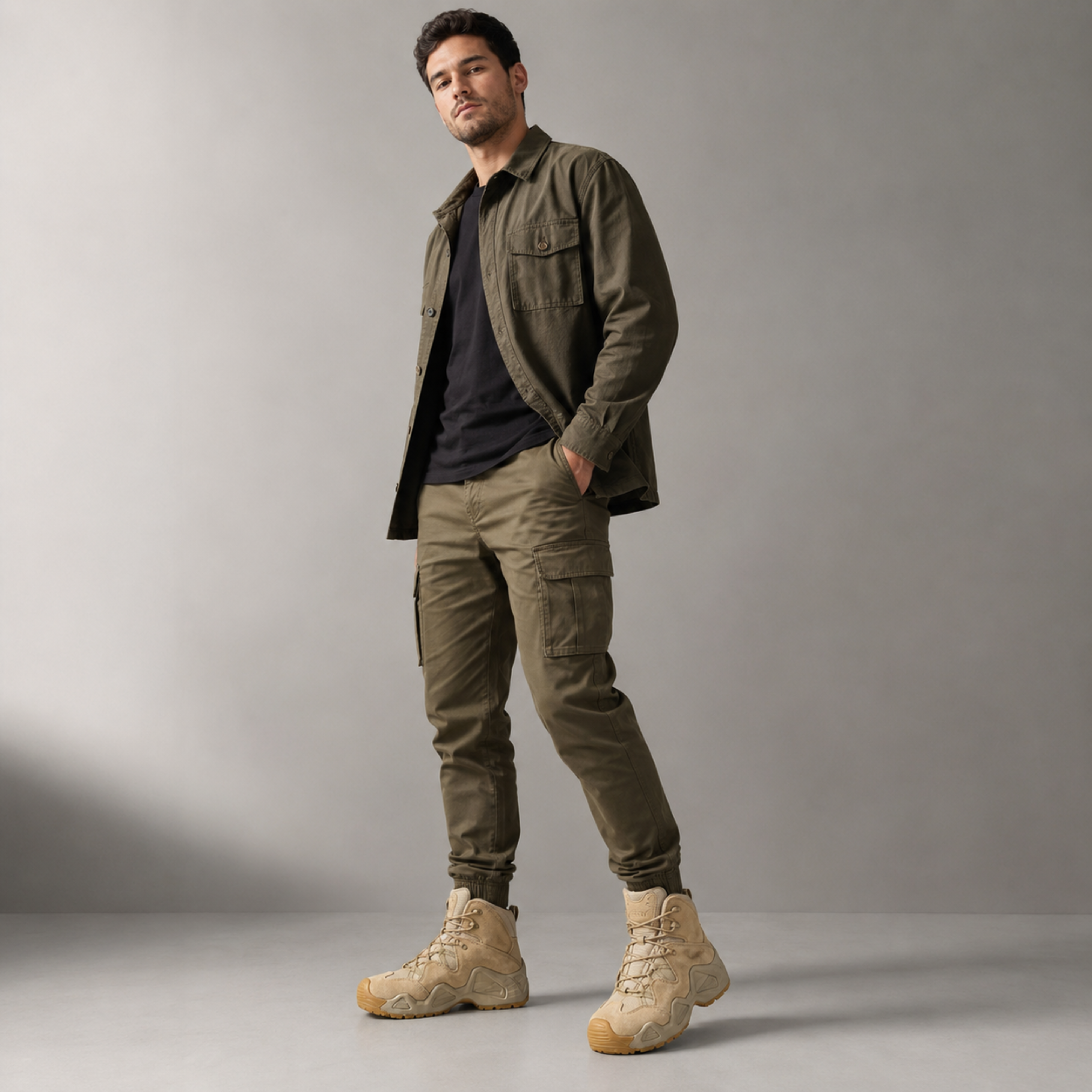 Botin Impermeable Caña Media Outdoor y Trabajo | Comandos Tácticos