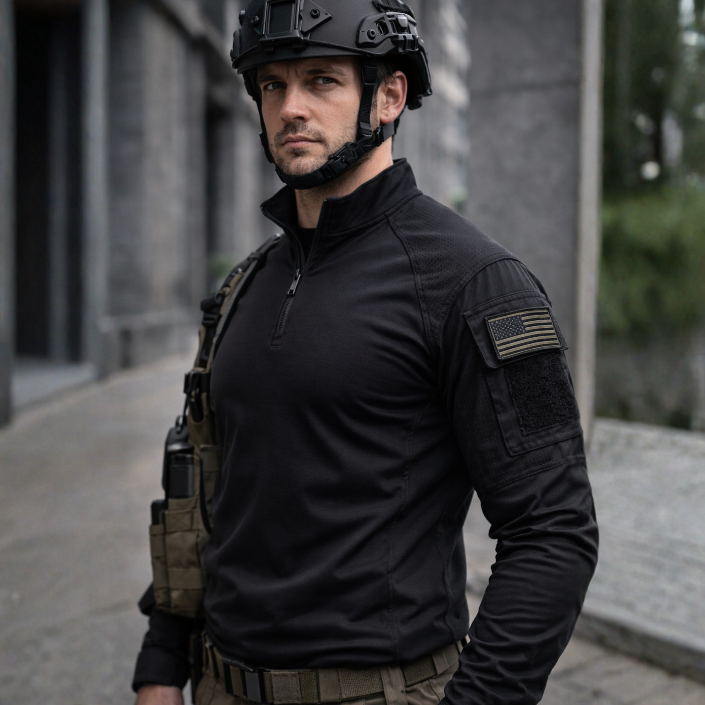 Polera Táctica Combat Esdy Shirt