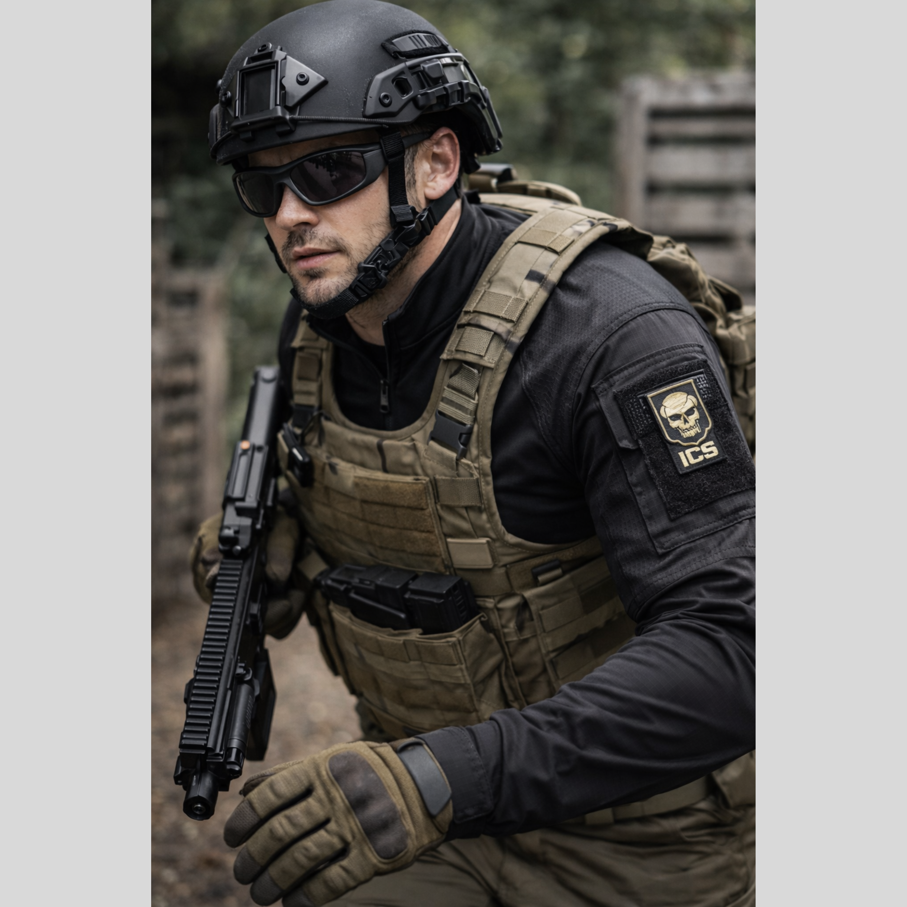 Polera Táctica Combat Esdy Shirt