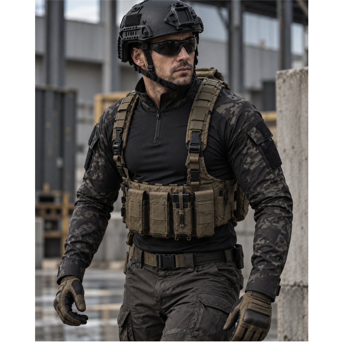 Polera Táctica Combat Esdy Shirt
