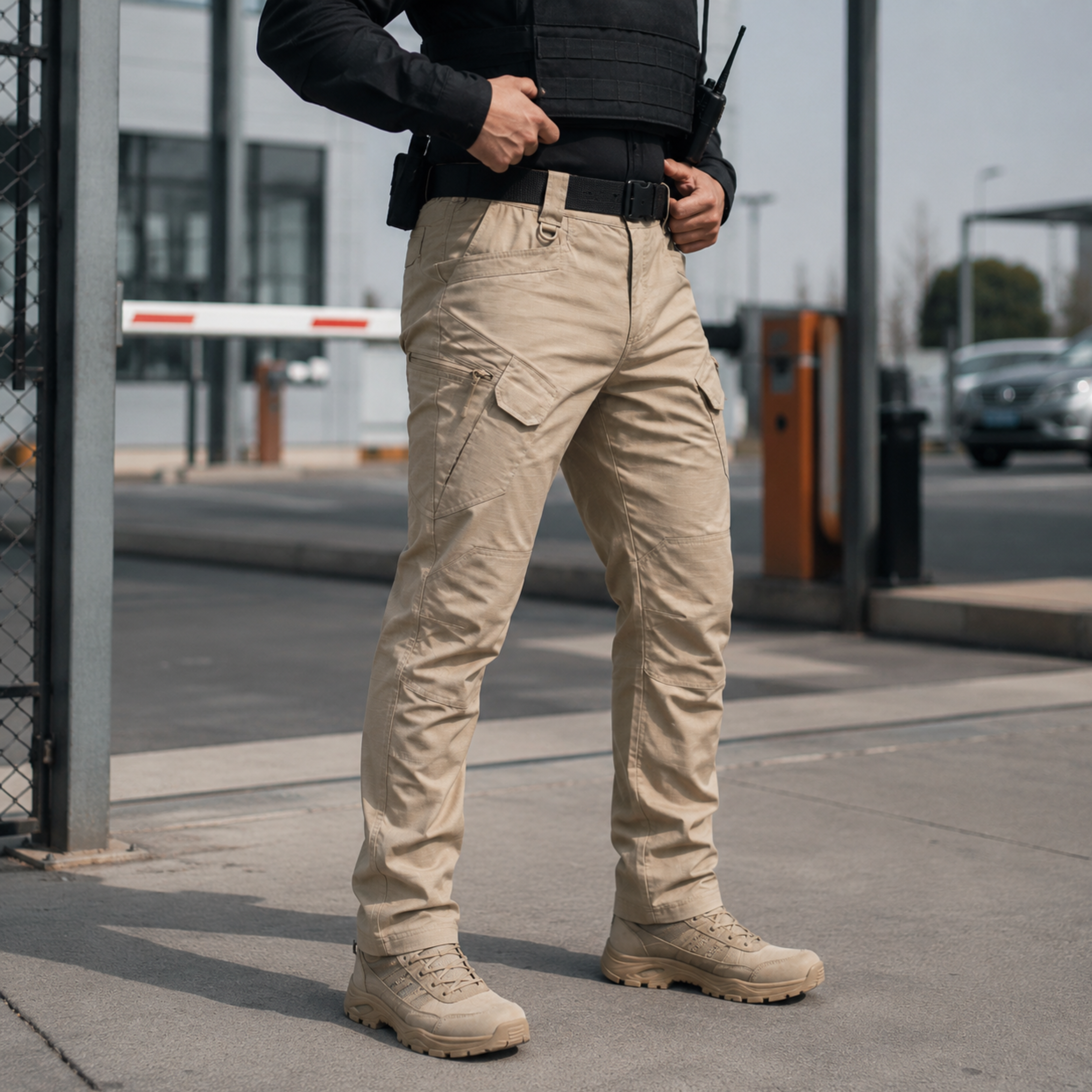 Pantalón Táctico Cargo Caqui Ripstop Resistente | Comandos Tácticos