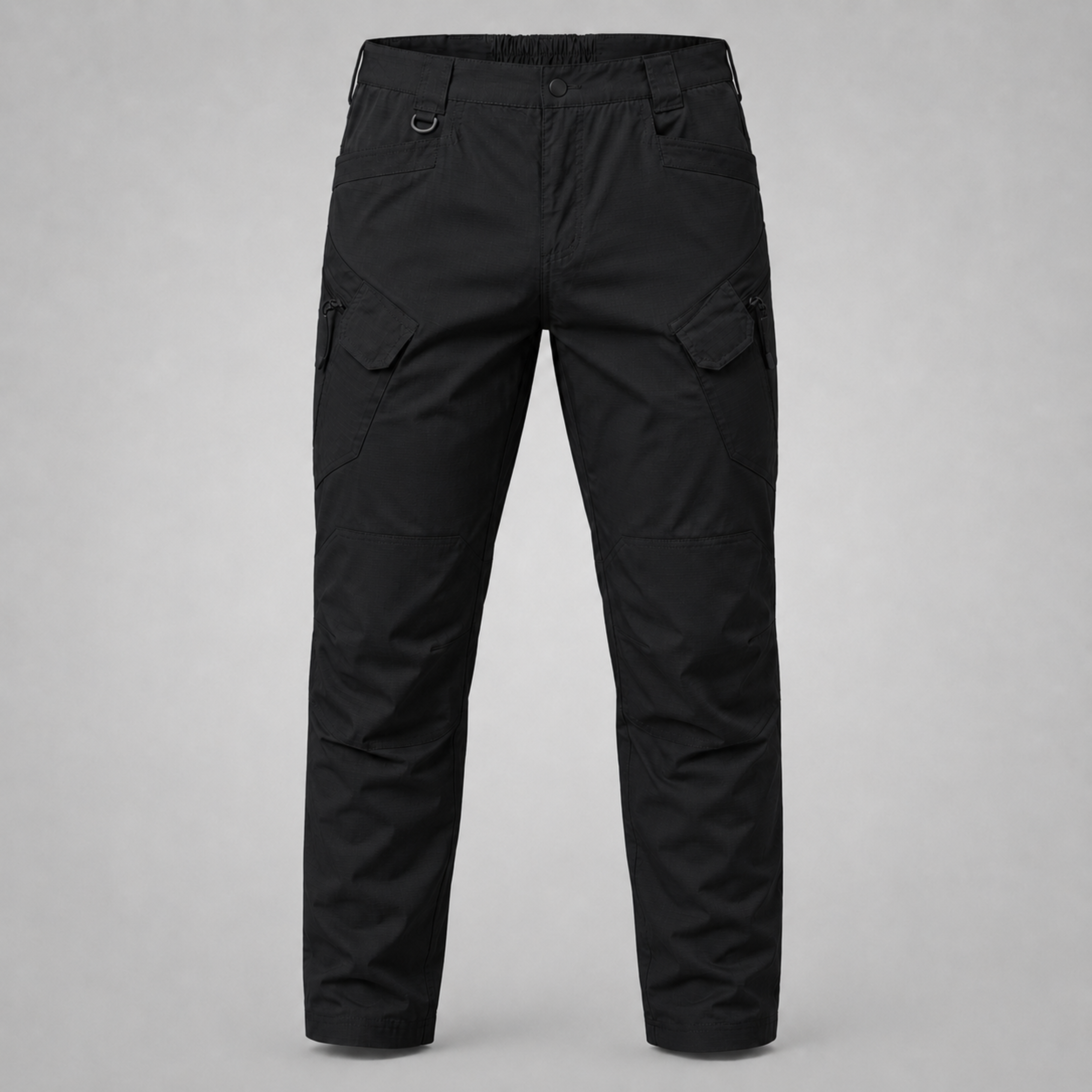 Pantalón Táctico Cargo Negro Ripstop Resistente | Comandos Tácticos