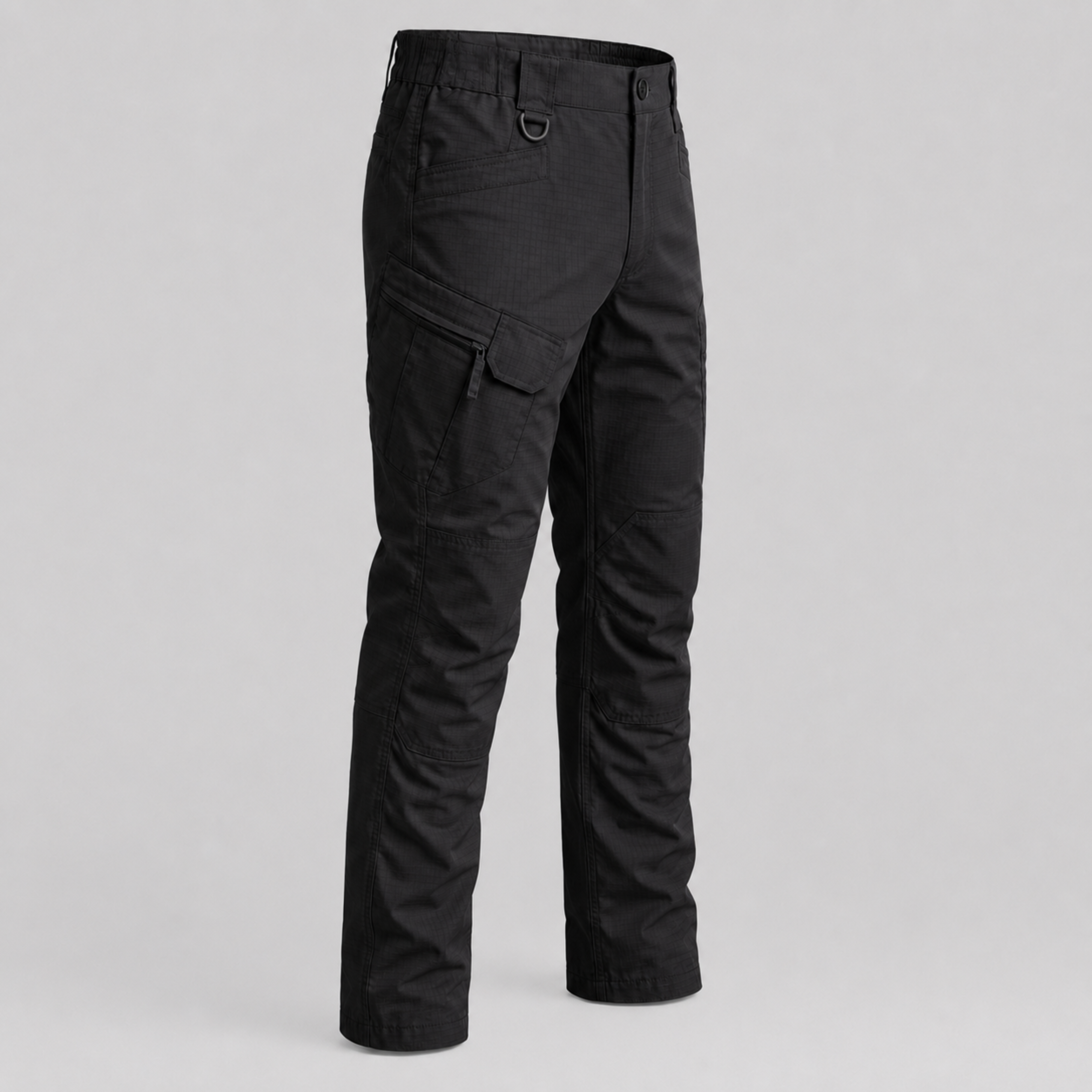 Pantalón Táctico Cargo Negro Ripstop Resistente | Comandos Tácticos