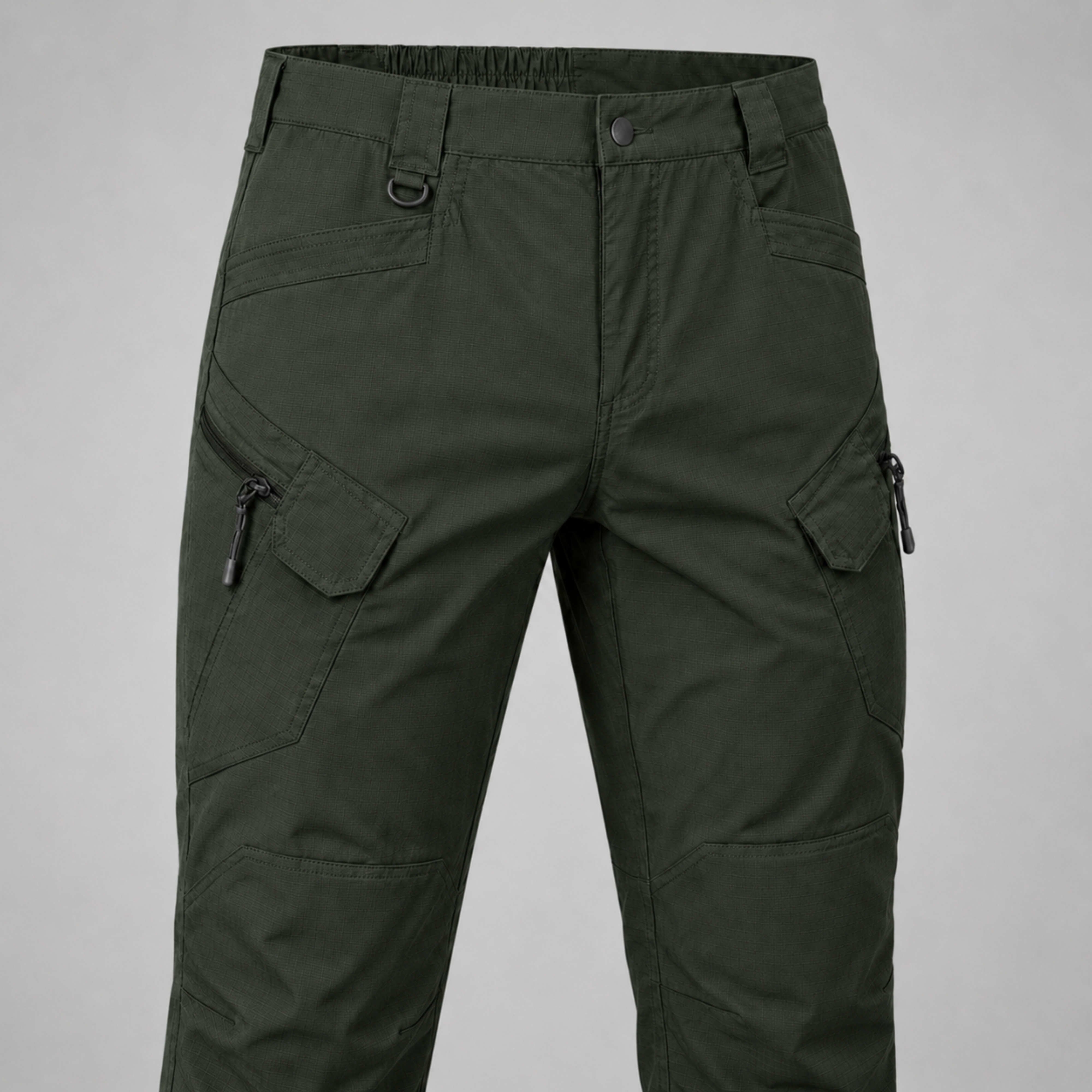 Pantalón Táctico Cargo Verde Oliva Ripstop | Comandos Tácticos