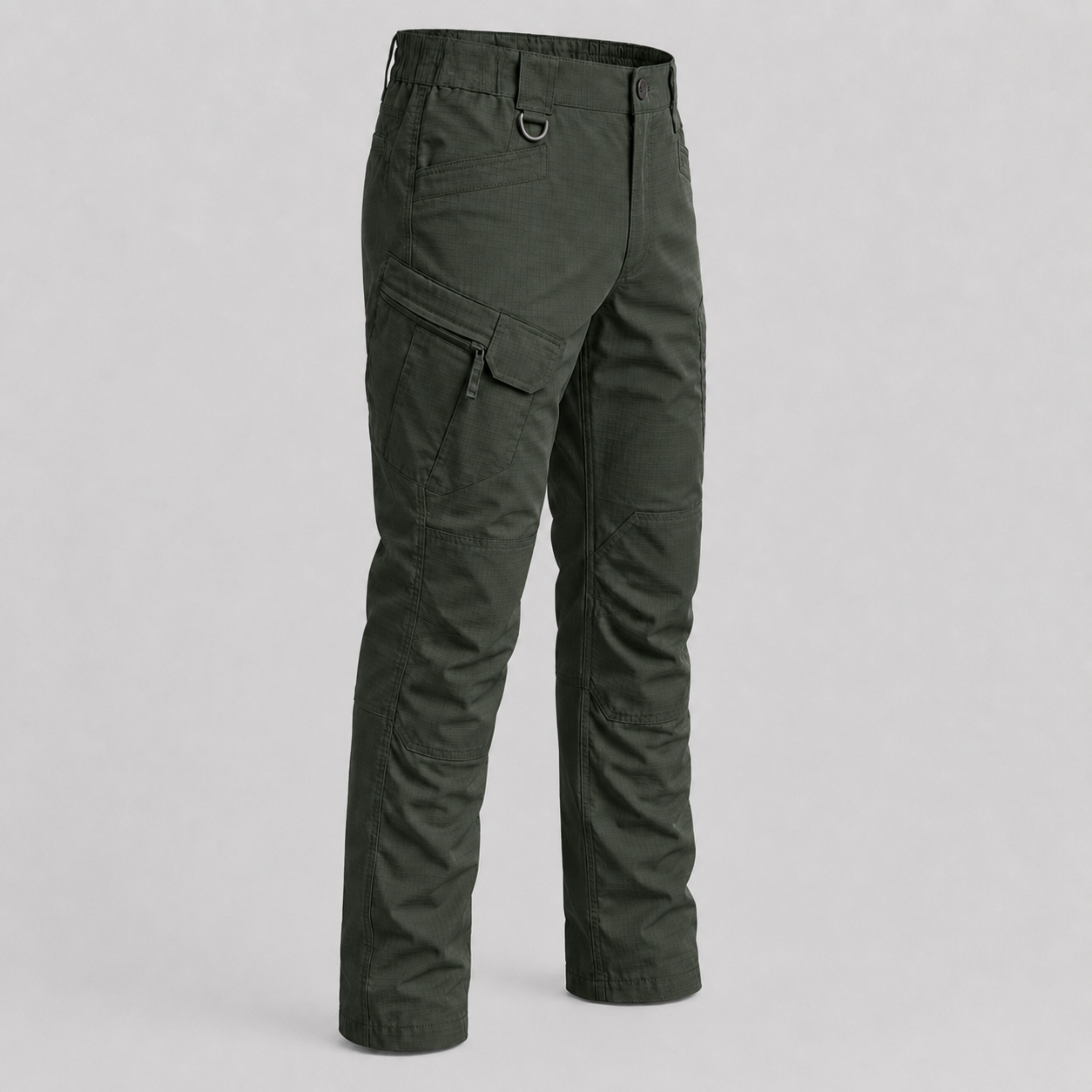 Pantalón Táctico Cargo Verde Oliva Ripstop | Comandos Tácticos