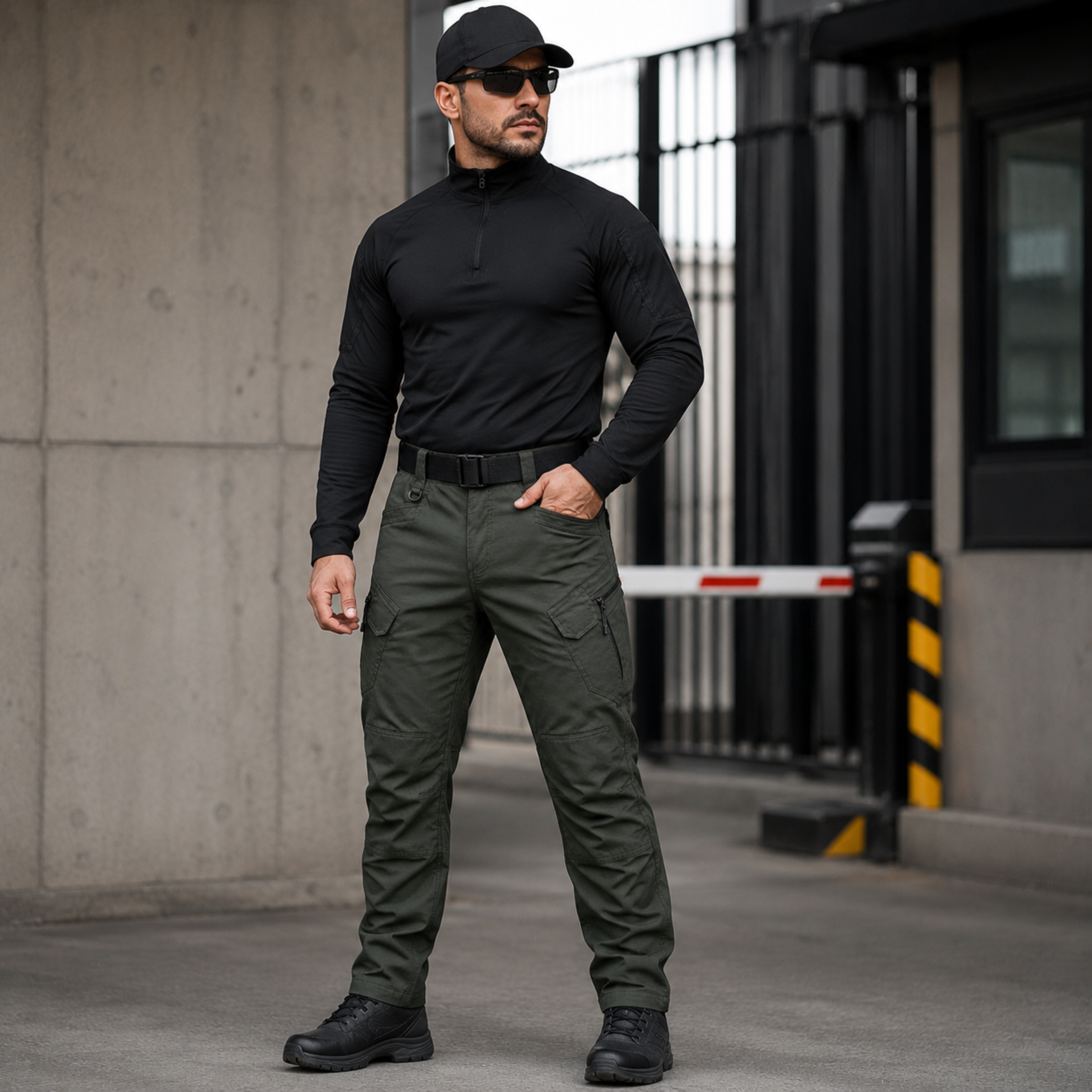 Pantalón Táctico Cargo Verde Oliva Ripstop | Comandos Tácticos