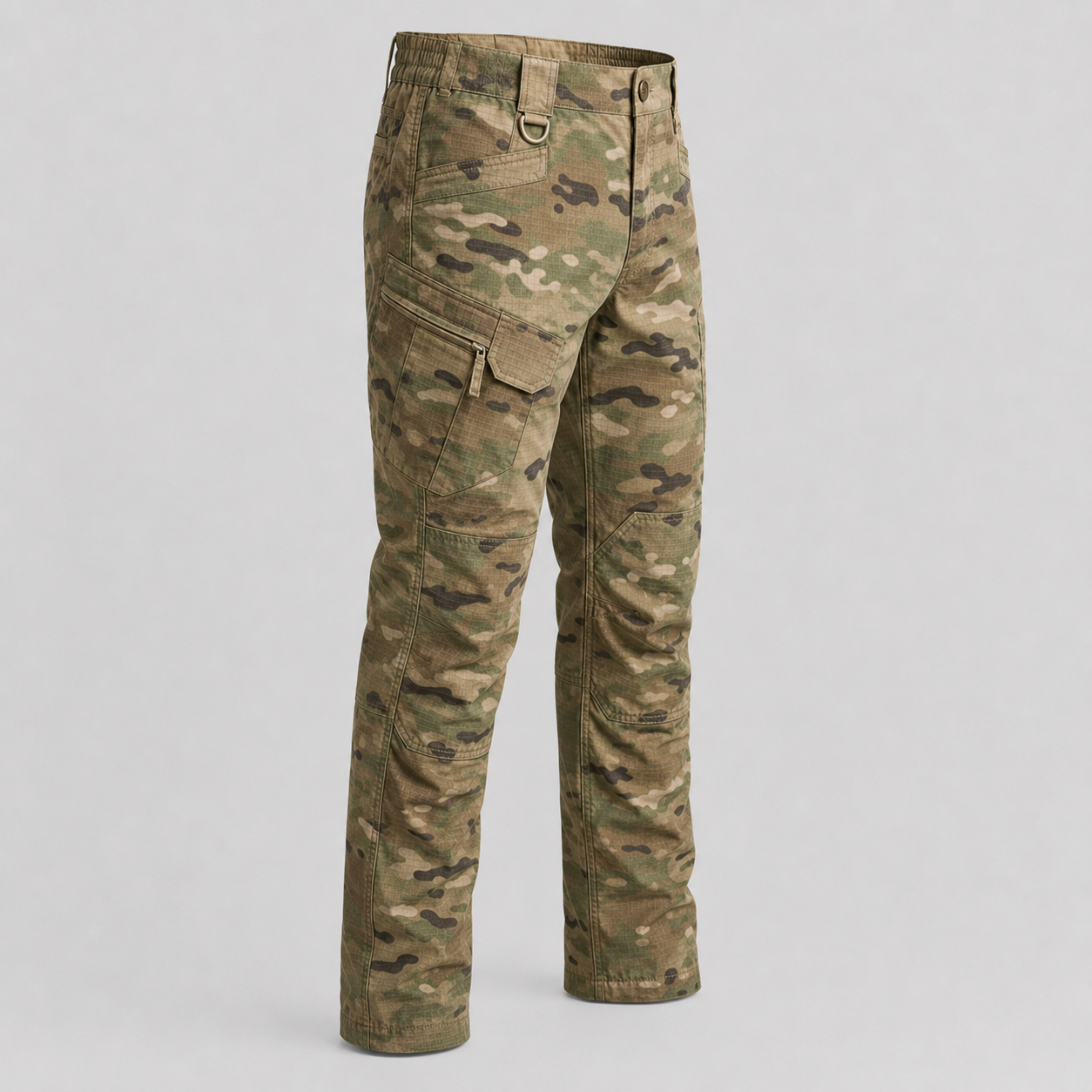 Pantalón Táctico Cargo Multicam Ripstop | Comandos Tácticos