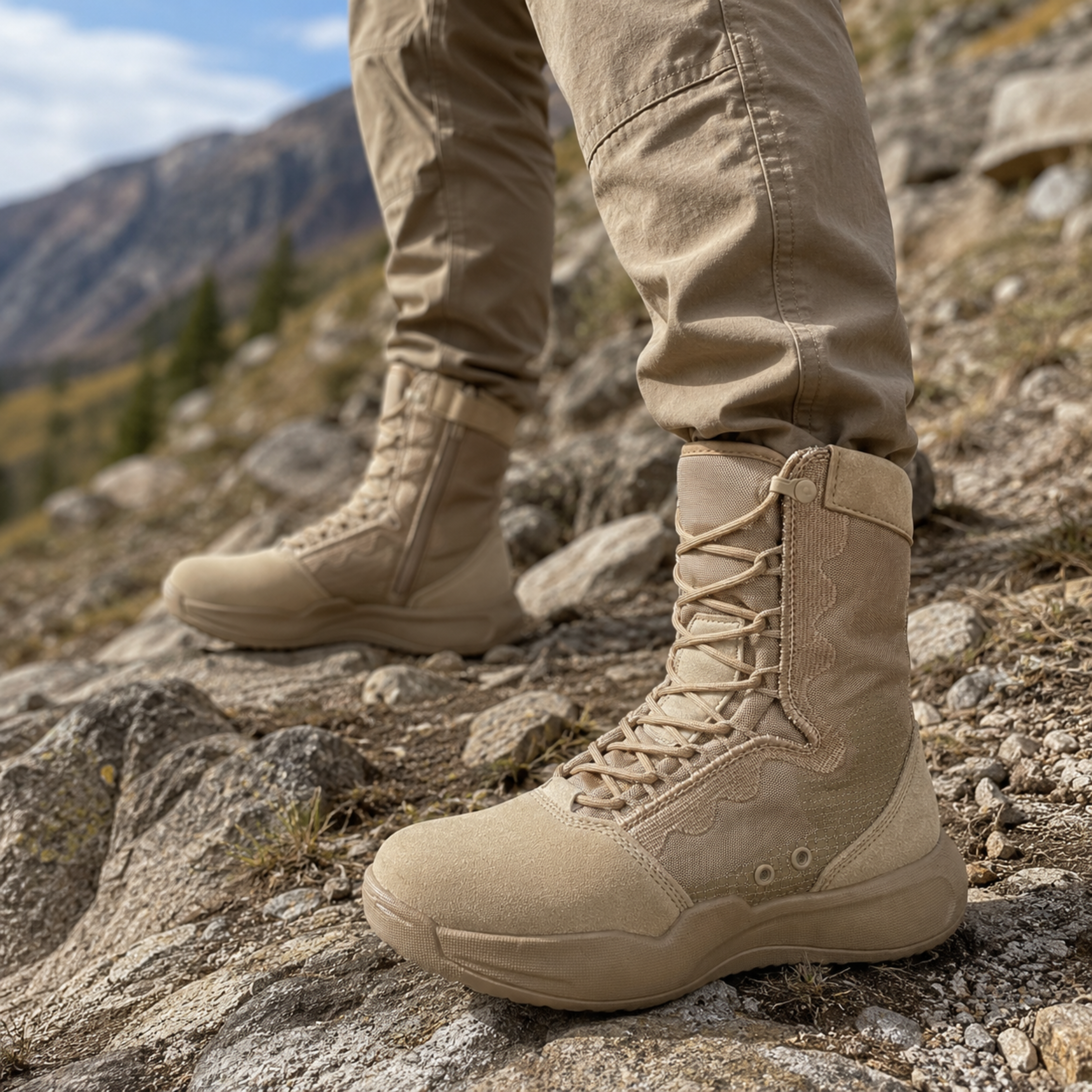 Botas Tácticas Ultra Livianas – Modelo Verano