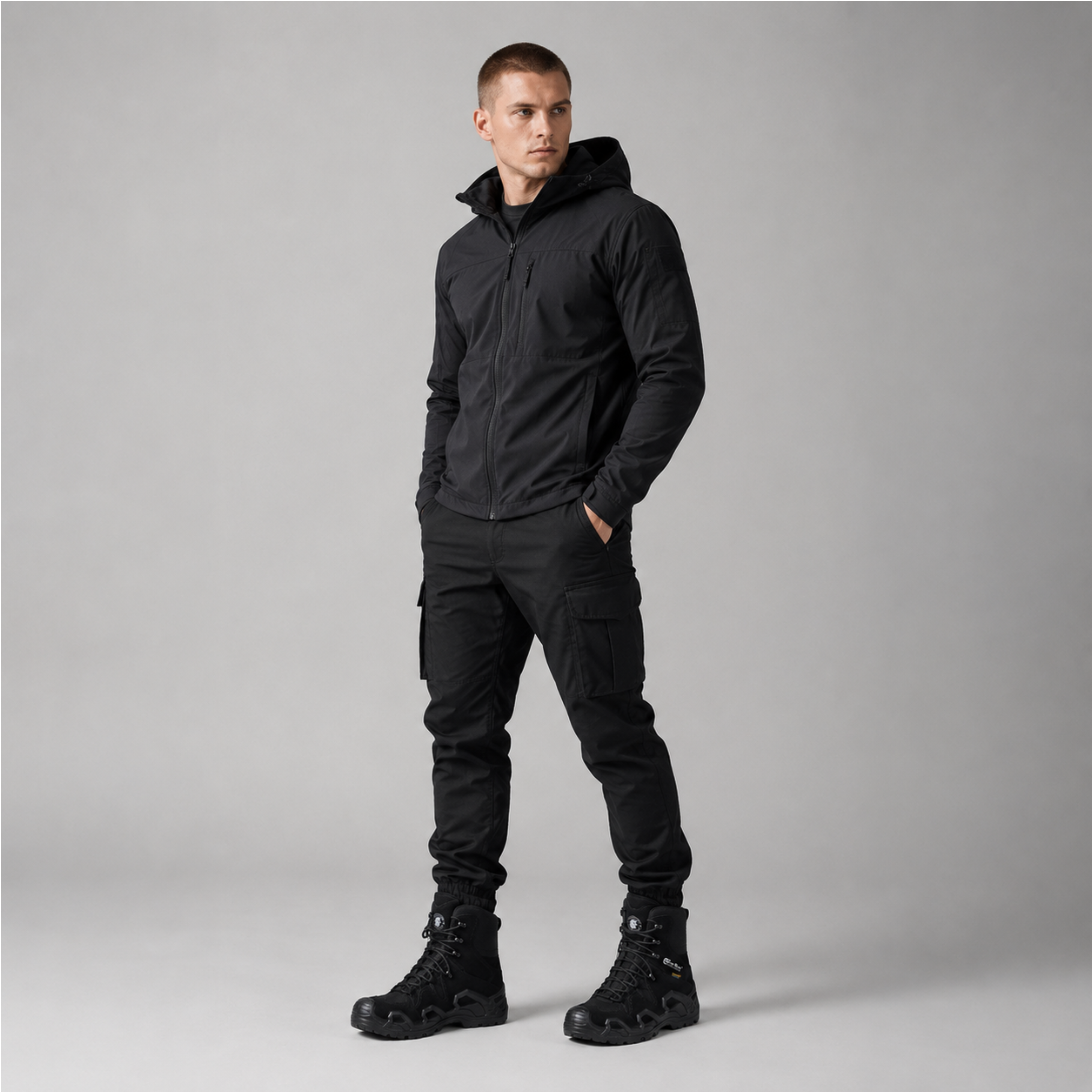 Botas Outdoor Rockrooster Impermeable Caña Alta | Comandos Tácticos