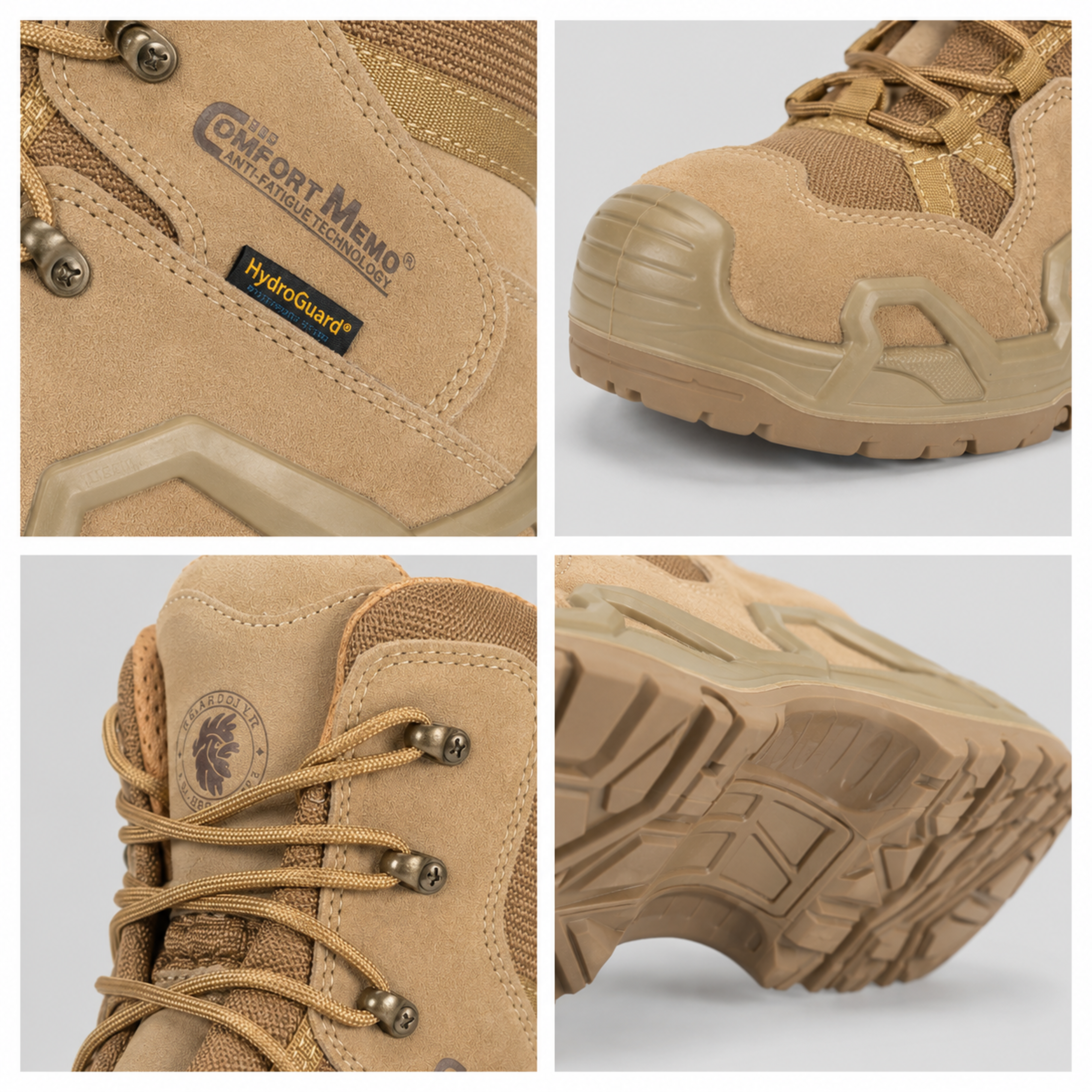 Botas Outdoor Rockrooster Impermeable Caña Alta | Comandos Tácticos