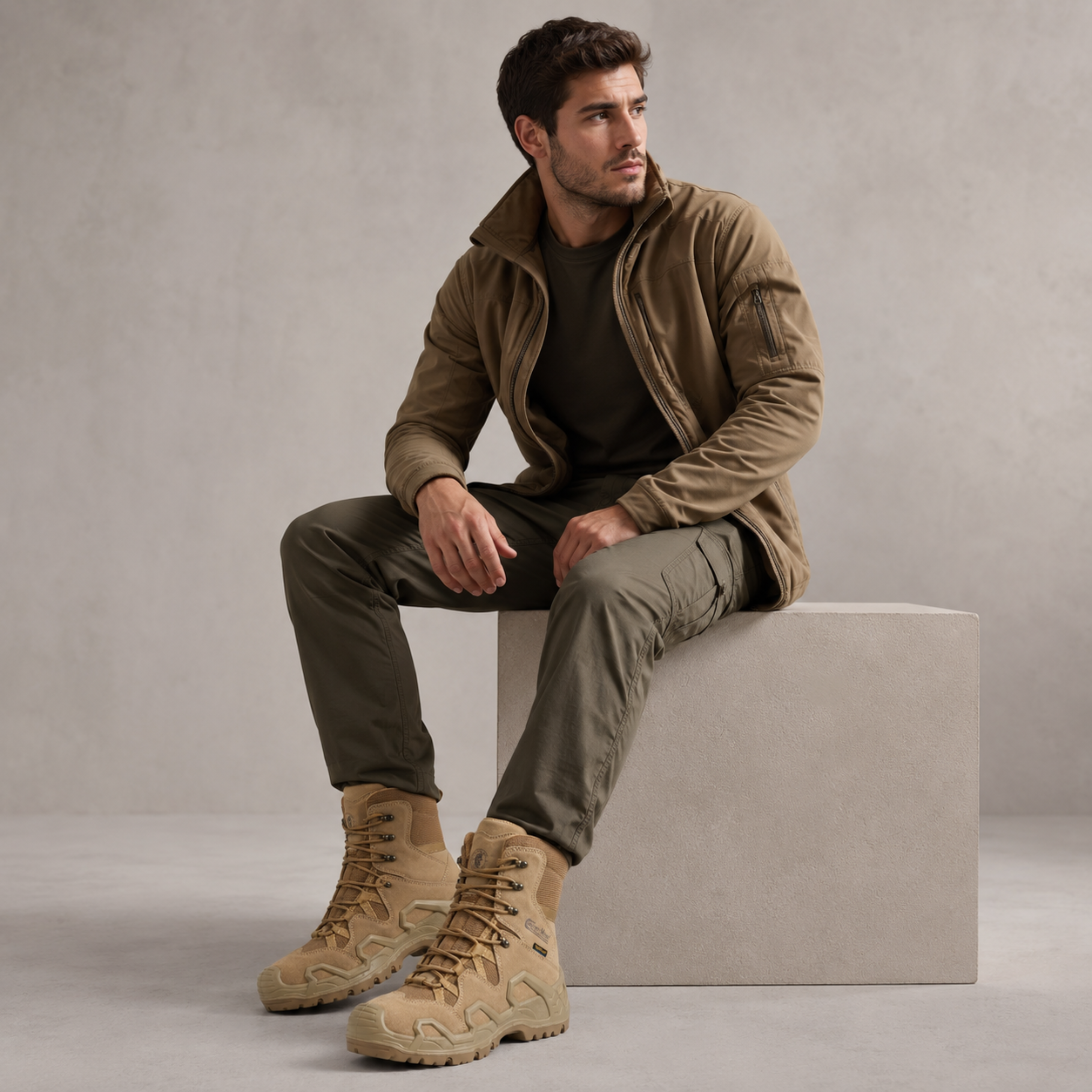 Botas Outdoor Rockrooster Impermeable Caña Alta | Comandos Tácticos