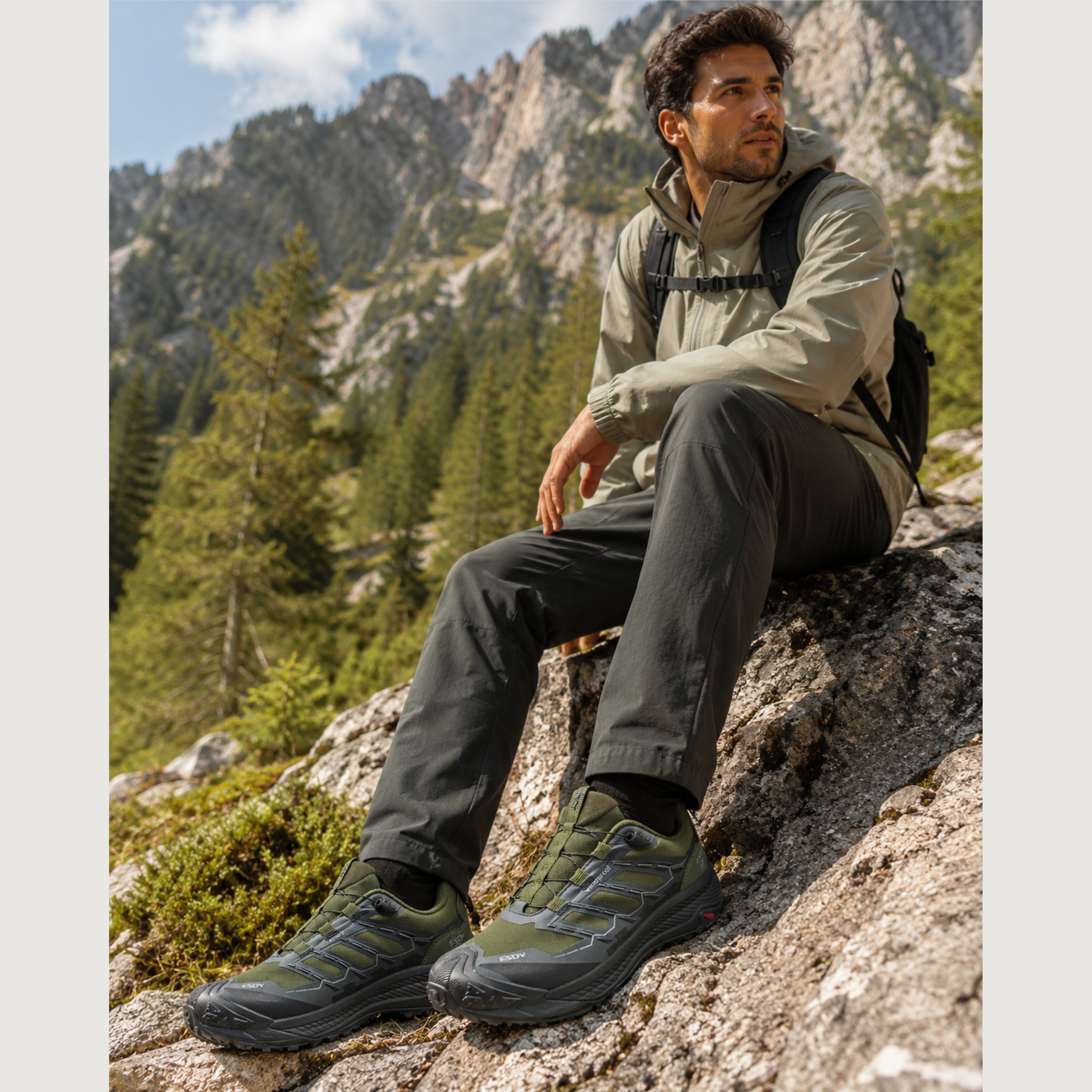 Zapatillas Trekking Impermeables Hombre | ESDY