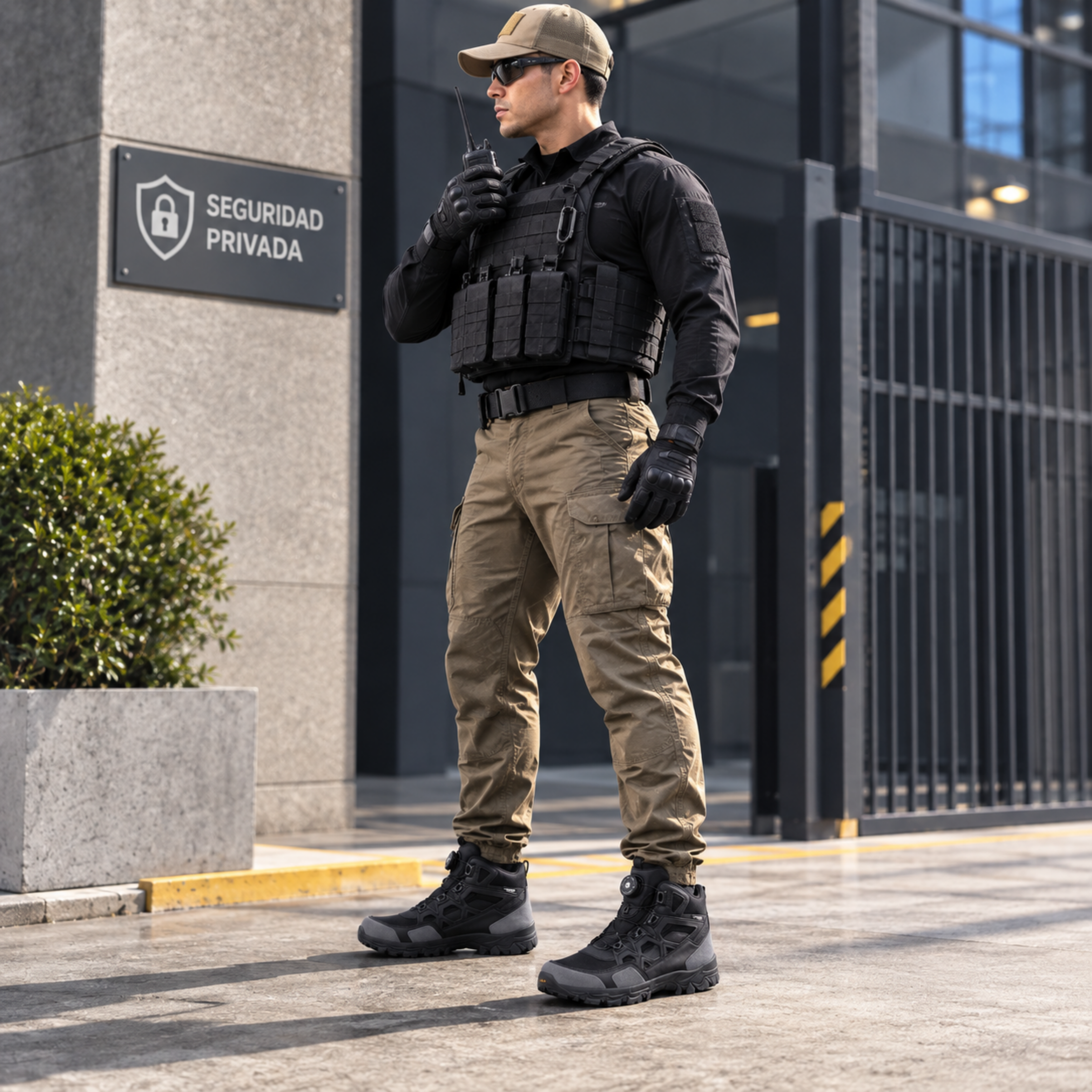 Botín Táctico Esdy Impermeable con Ajuste Rápido | COMANDOS TÁCTICOS