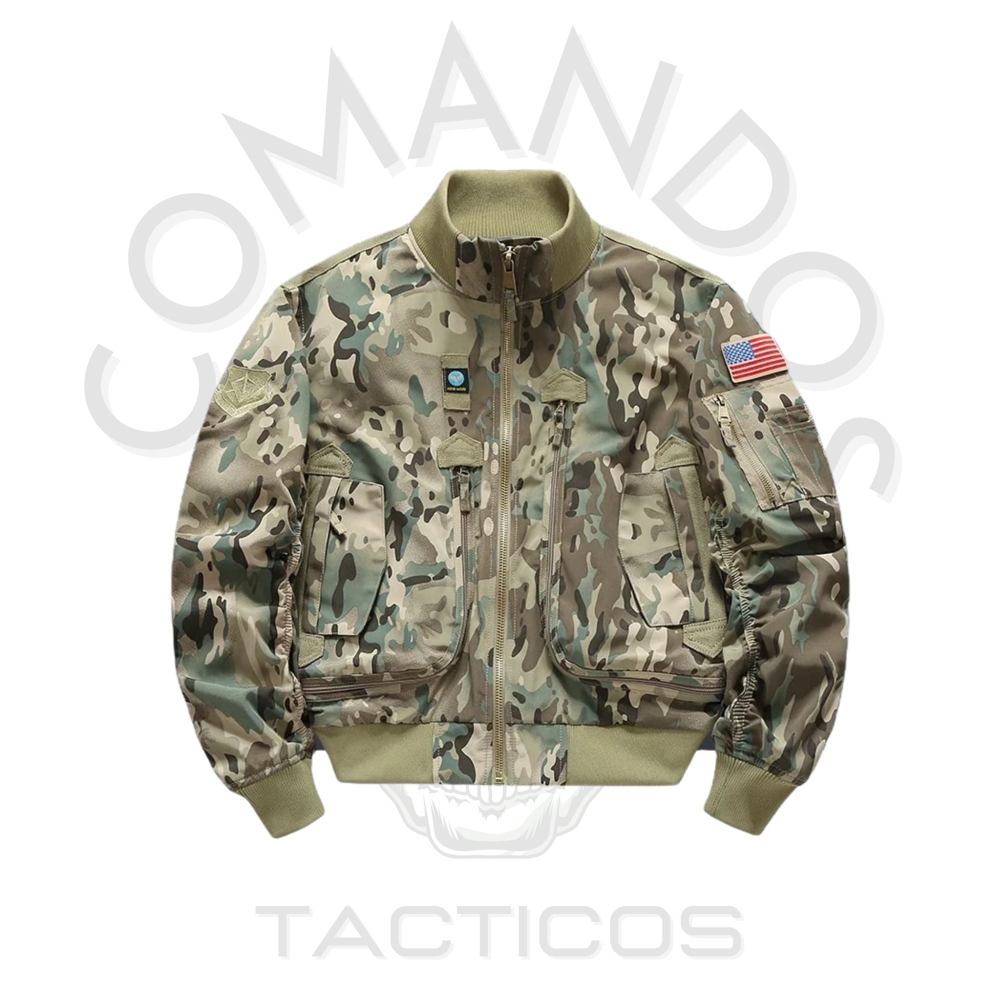 Chaqueta Bomber Jacket Multicam