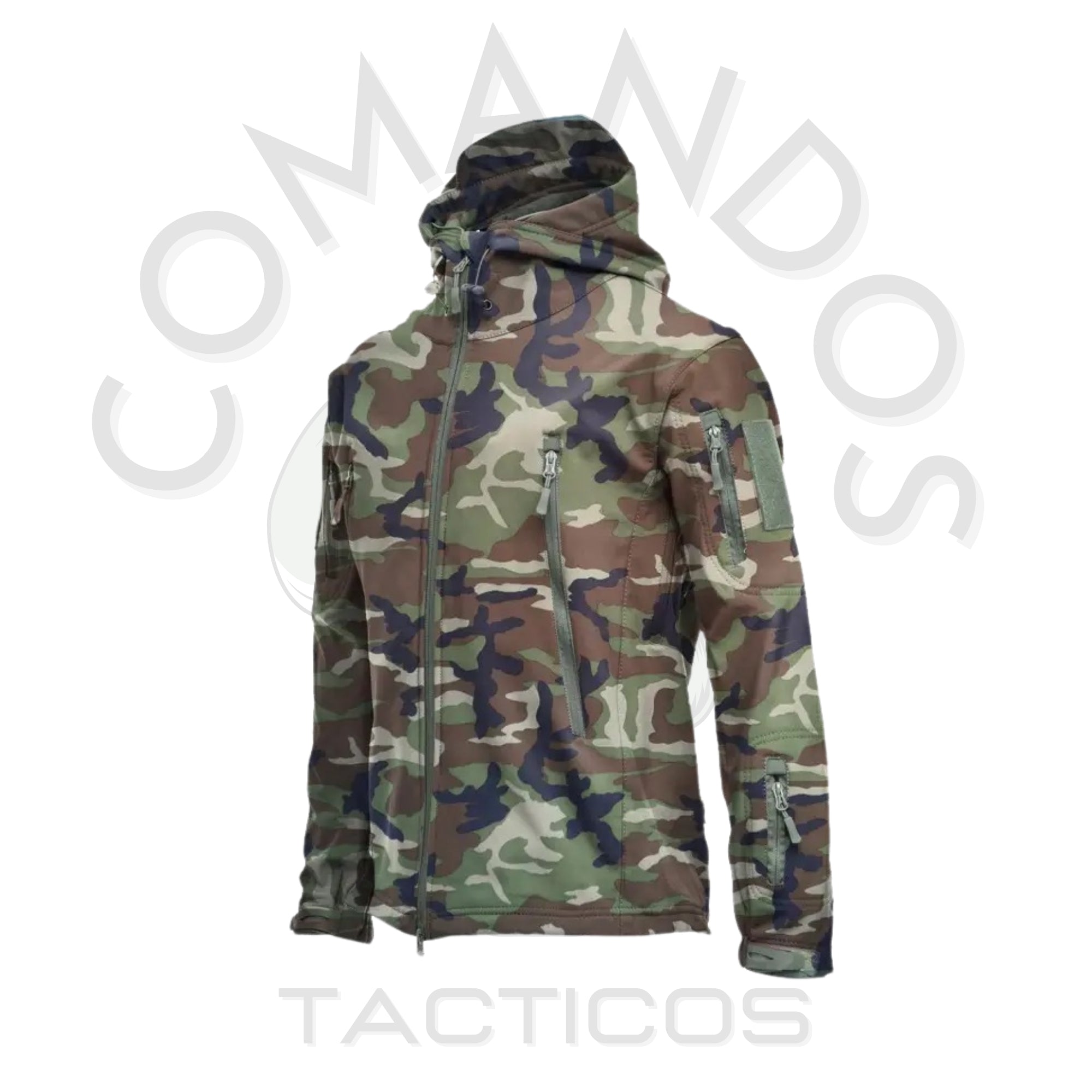 Chaqueta Táctica Militar Softshell Impermeable – Resistente y Funcional