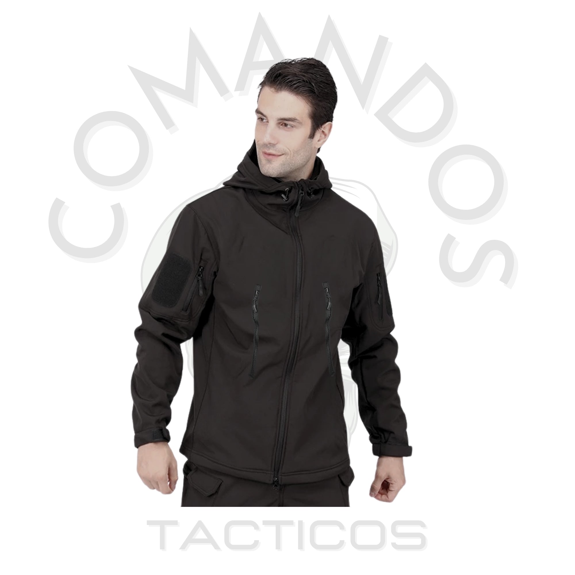 Chaqueta Táctica Militar Softshell Impermeable – Resistente y Funcional