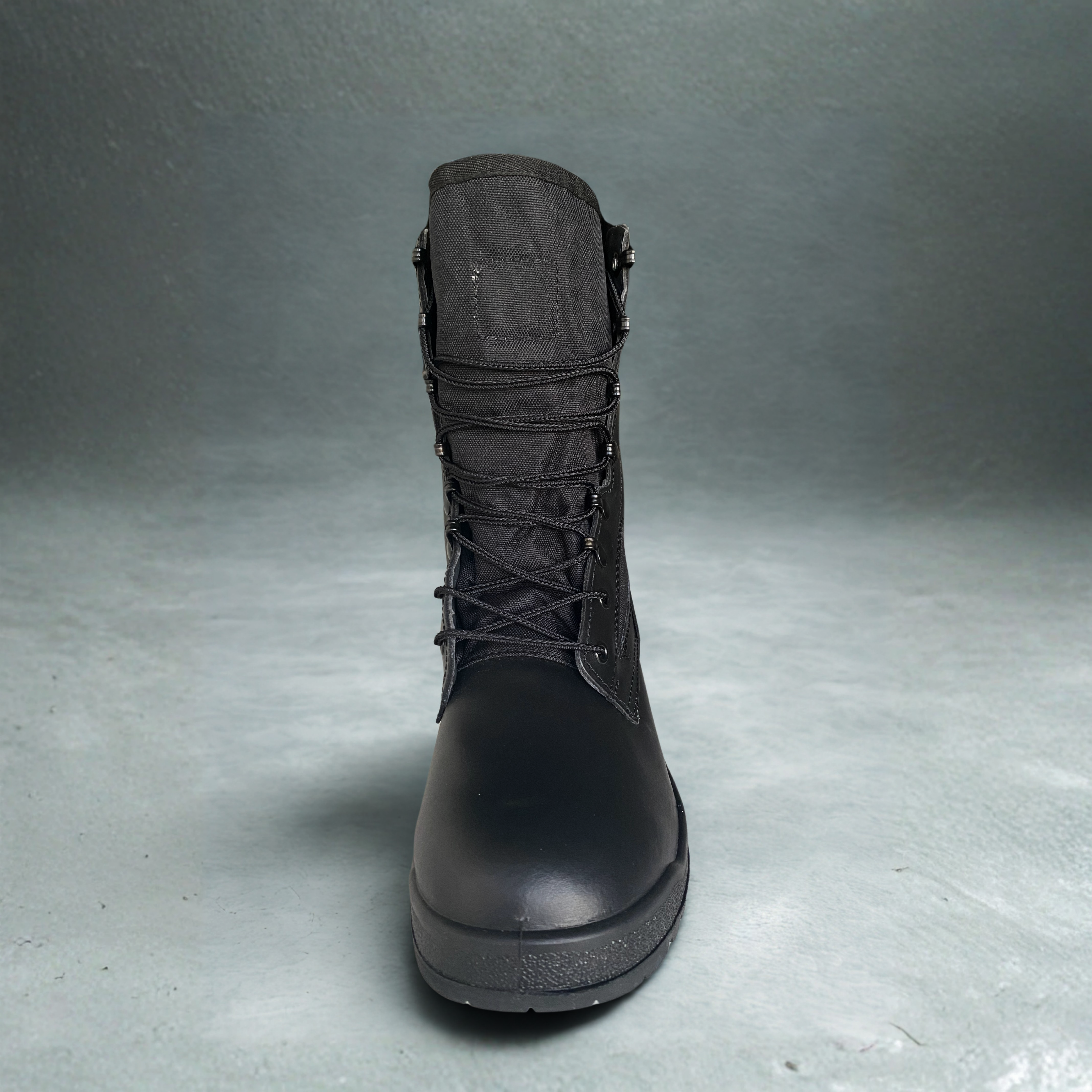 Bota Táctica Militar - Caña Alta Negro