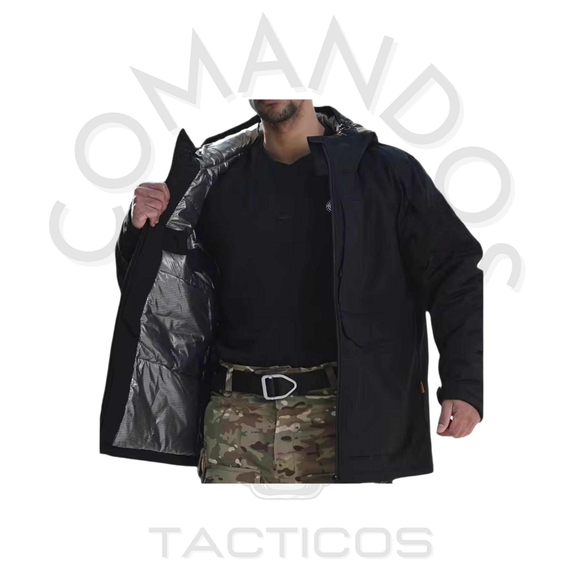Abrigo Táctico Hombre | Impermeable y Térmico para Frío Extremo