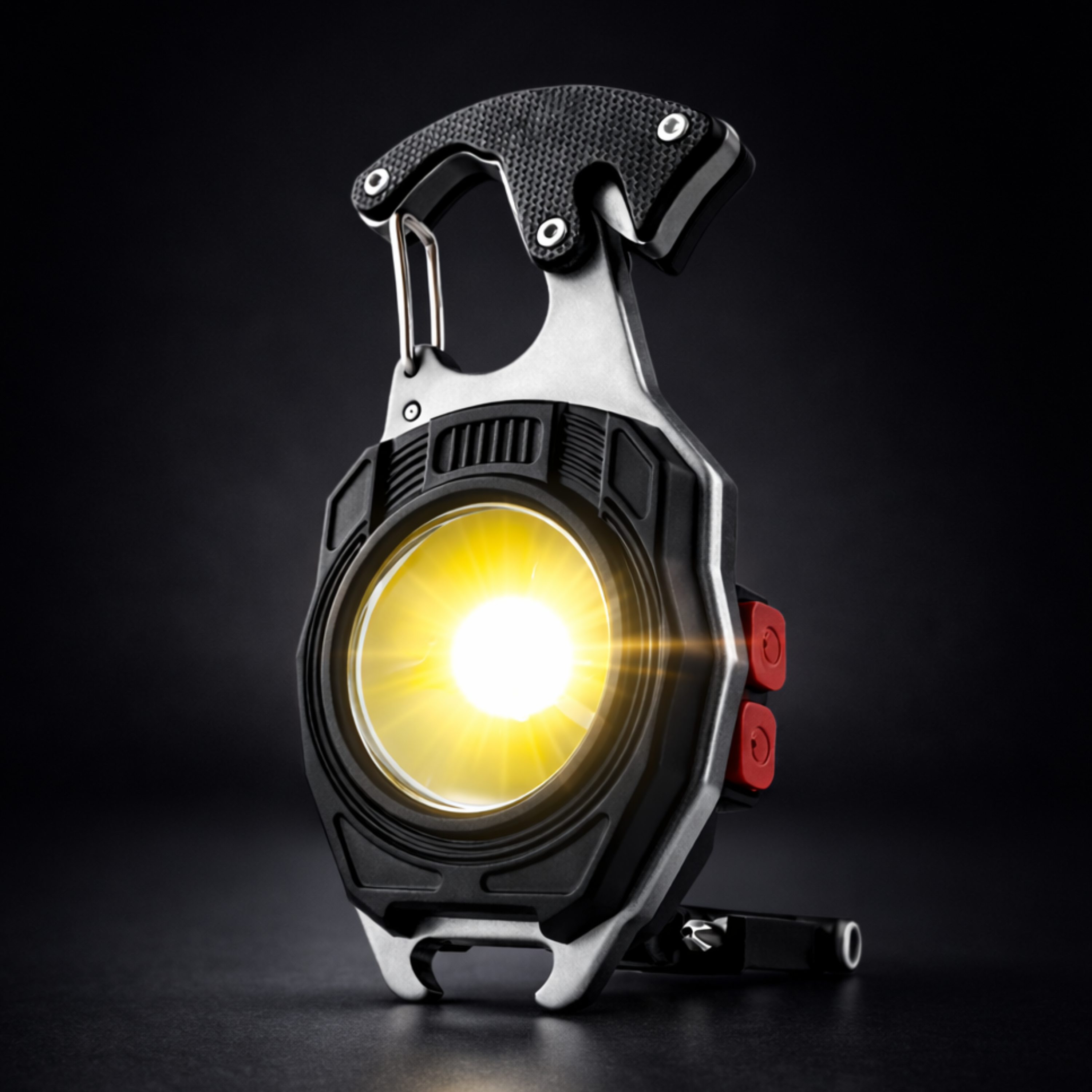 Linterna Táctica LED COB 480LM 6 Modos Magnética USB-C