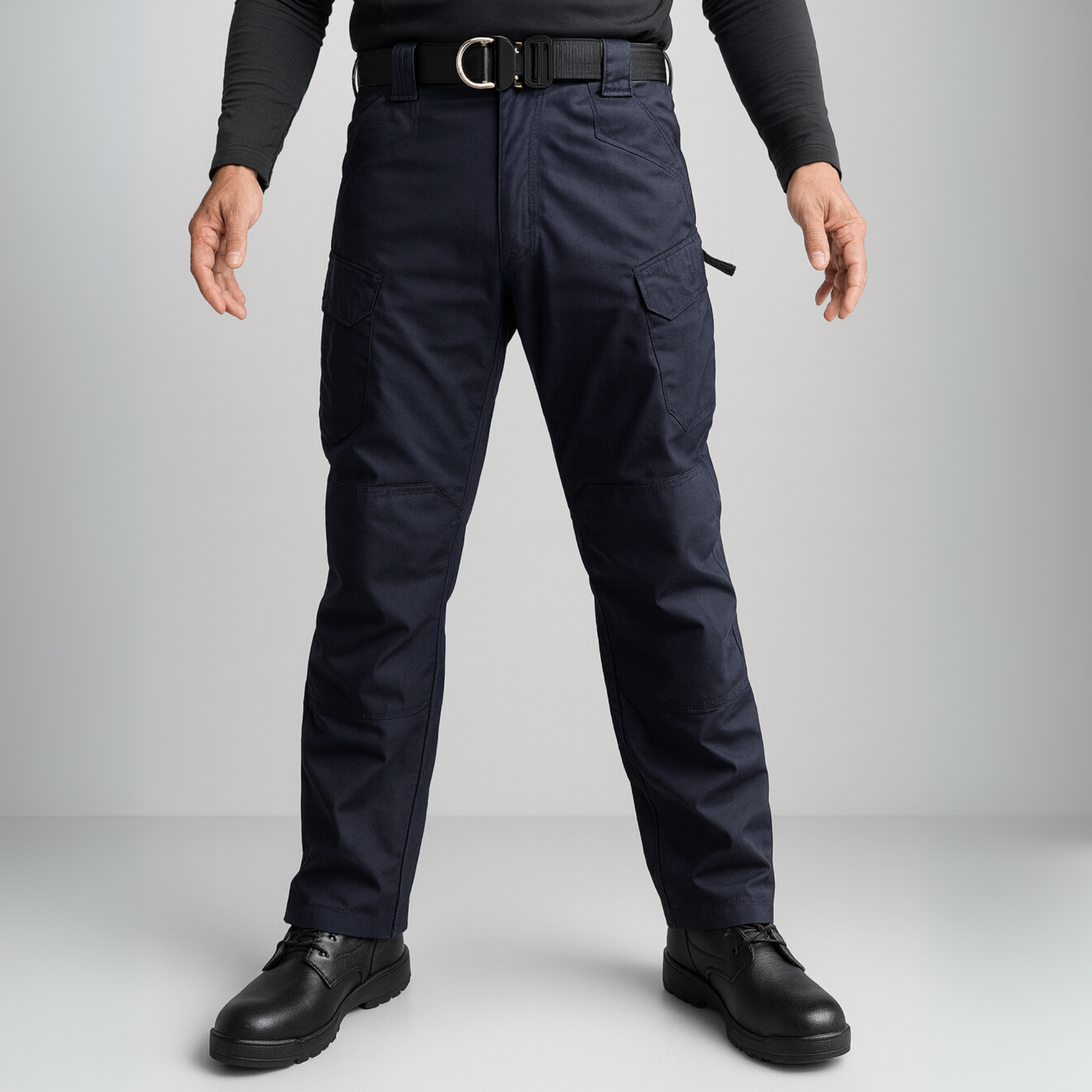 Pantalón Táctico Outdoor Tela Ripstop - AZUL MARINO
