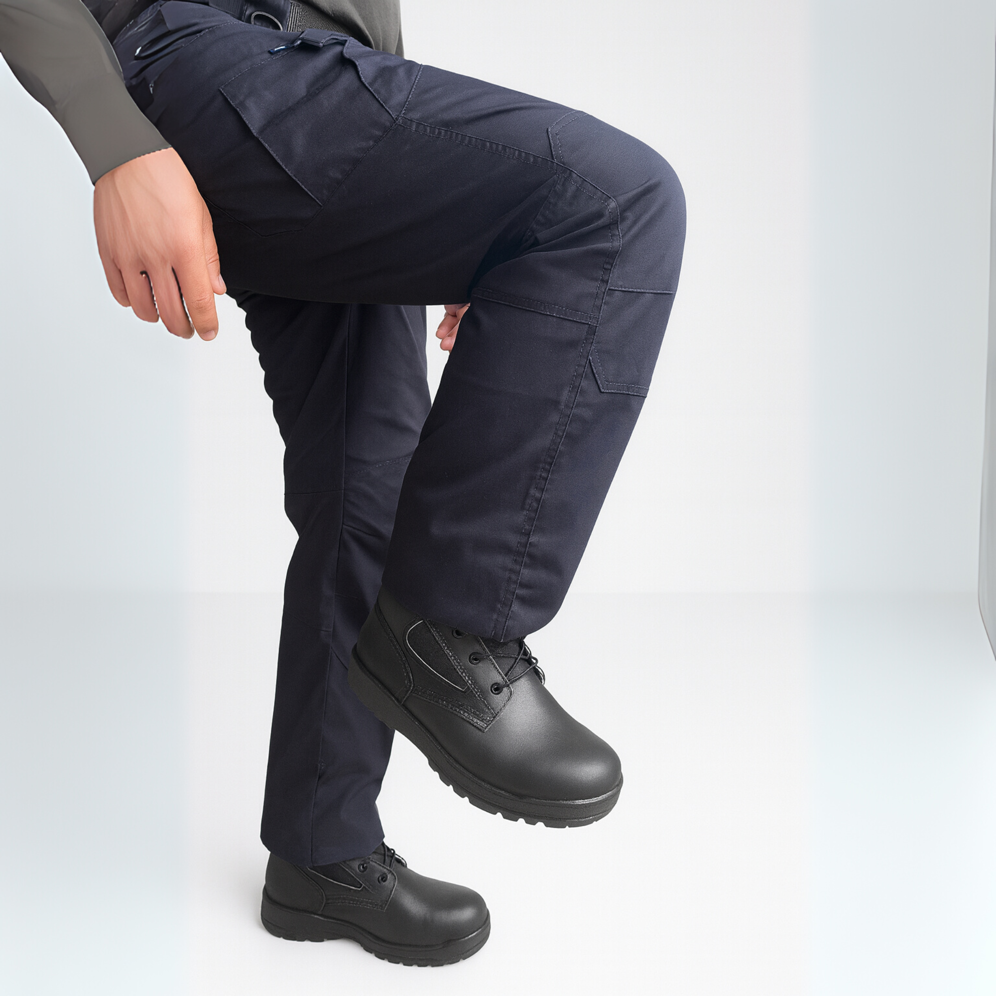 Pantalón Táctico Outdoor Tela Ripstop - AZUL MARINO