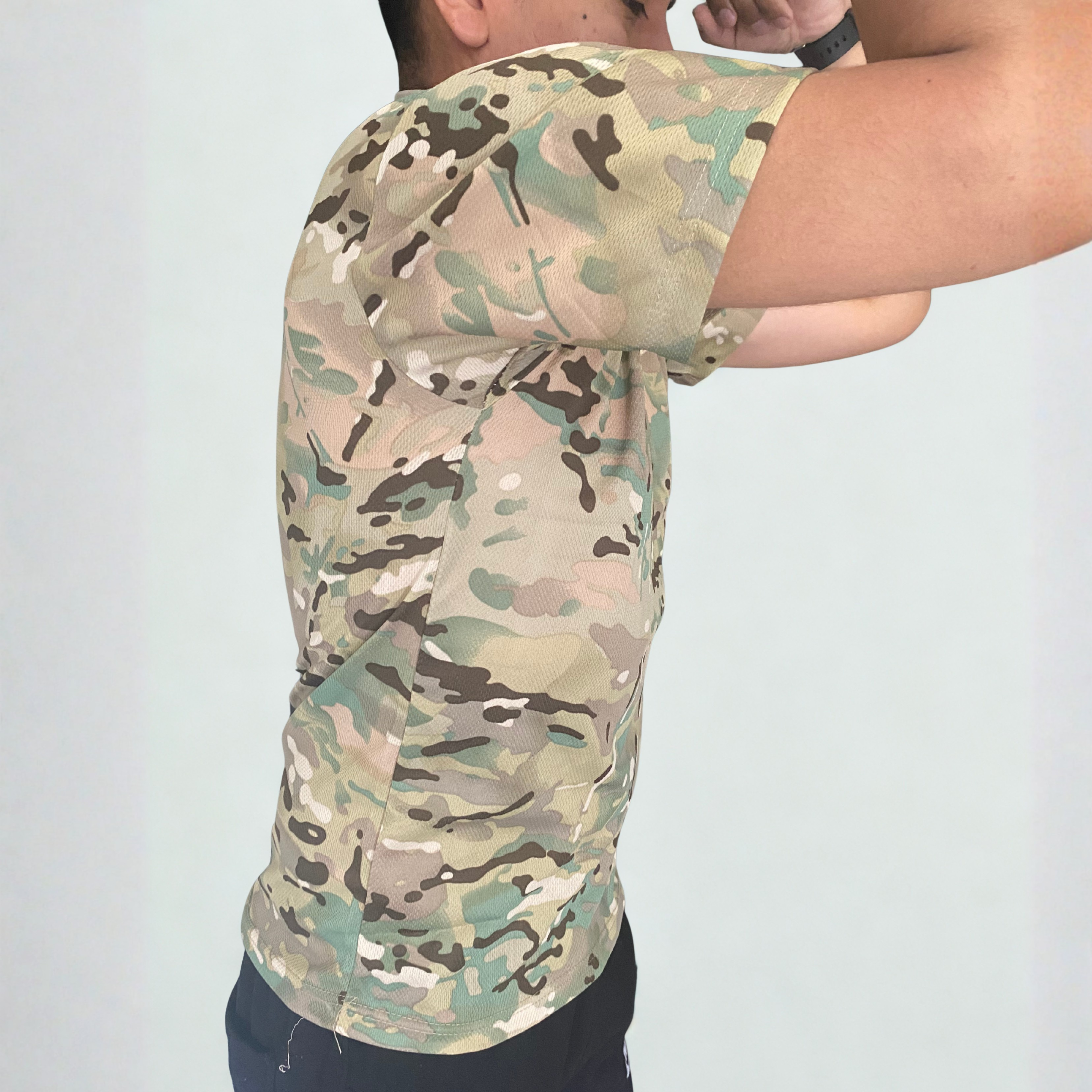 POLERA TÁCTICA DRY FIT - MULTICAM