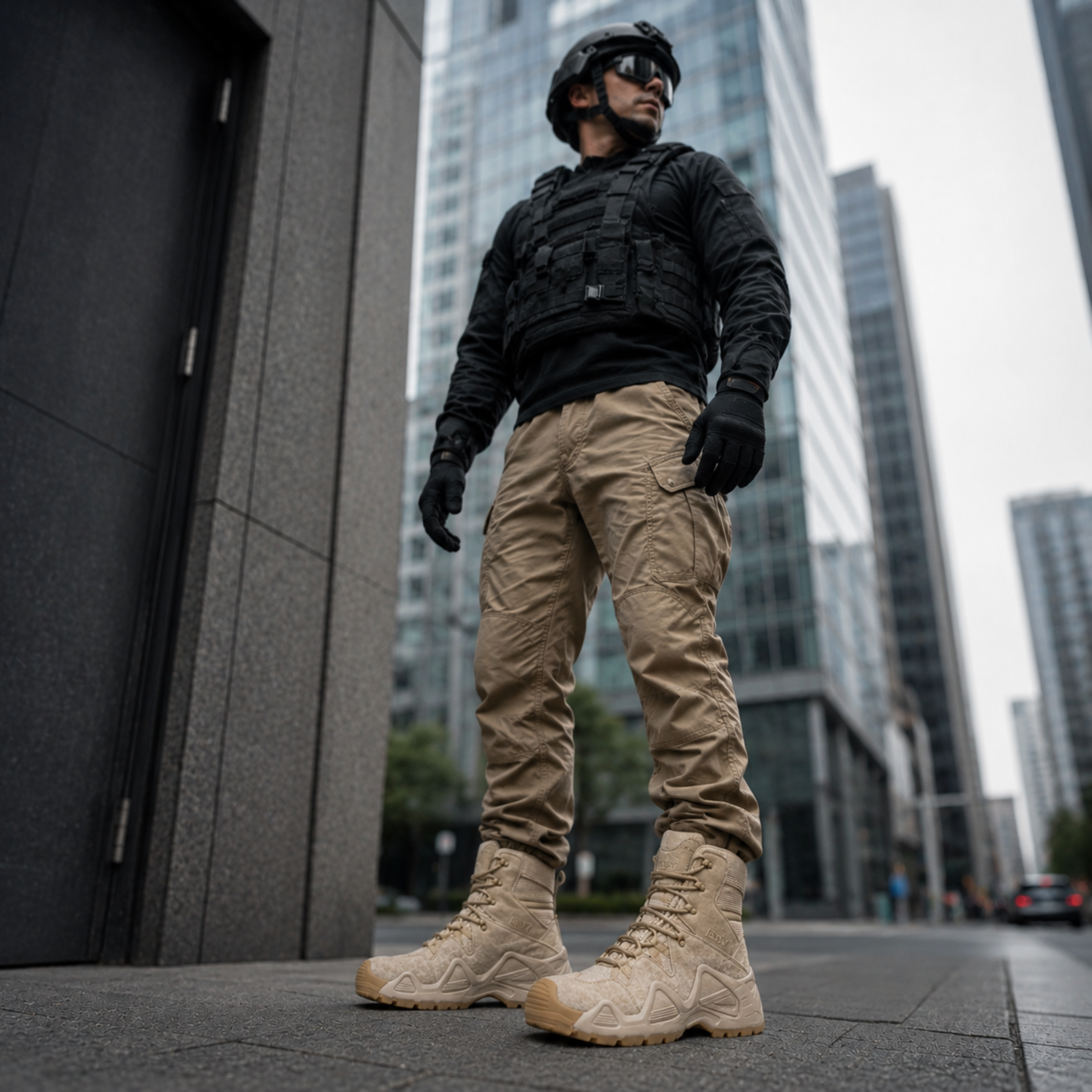 Botas Tácticas Impermeables Caña Alta ESDY | Comandos Tácticos