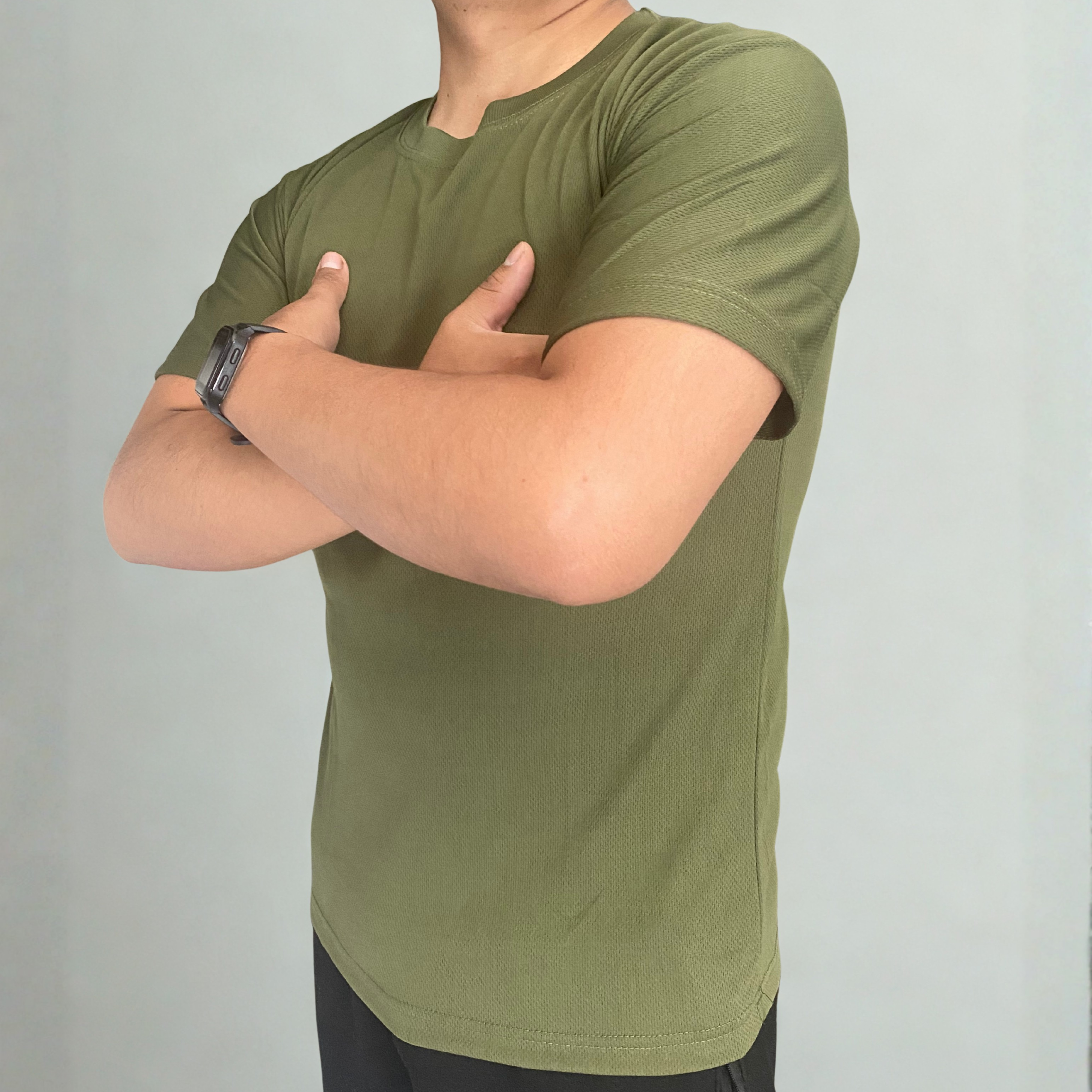 POLERA TÁCTICA DRY FIT - VERDE