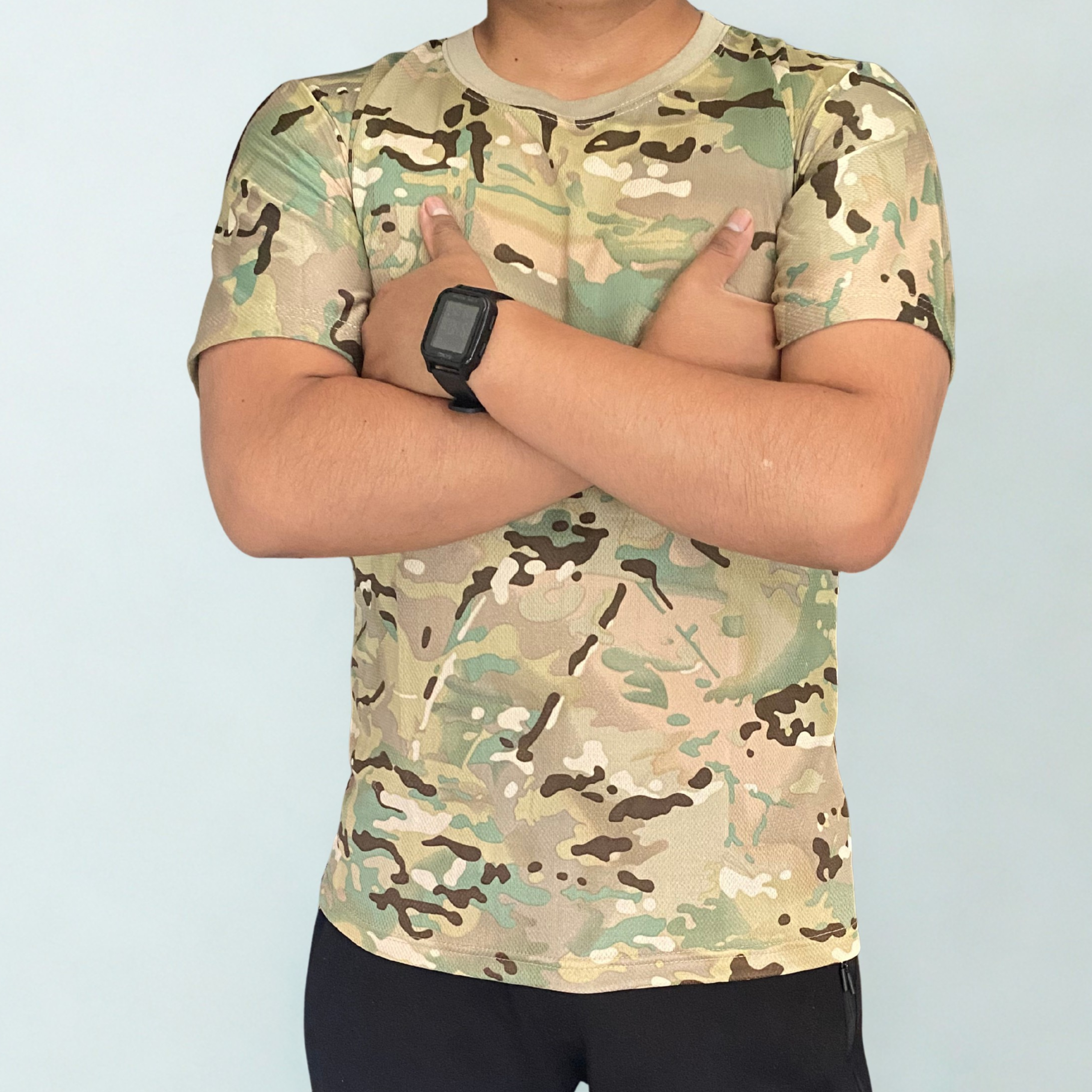 POLERA TÁCTICA DRY FIT - MULTICAM