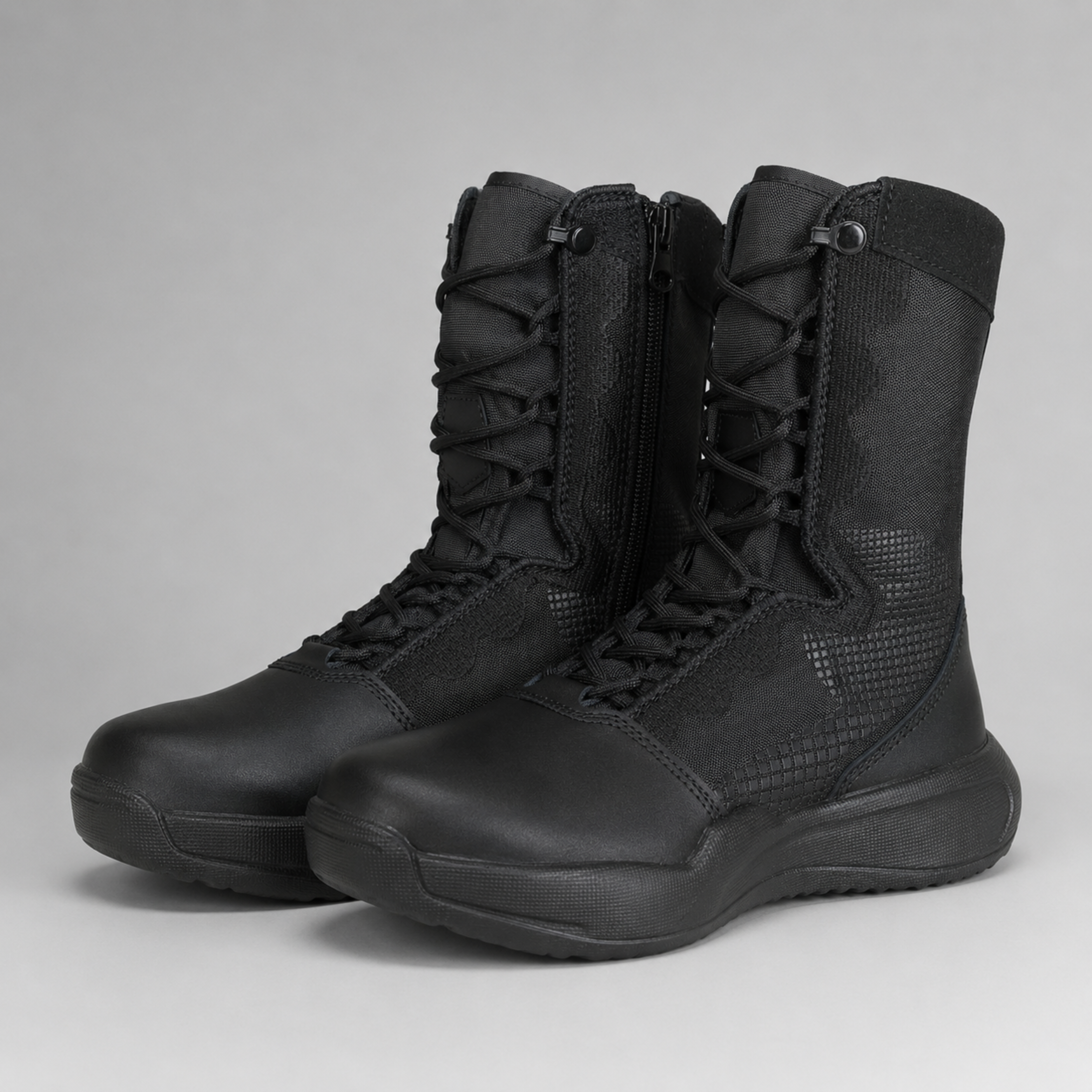 Botas Tácticas Ultra Livianas Negro – Modelo Verano
