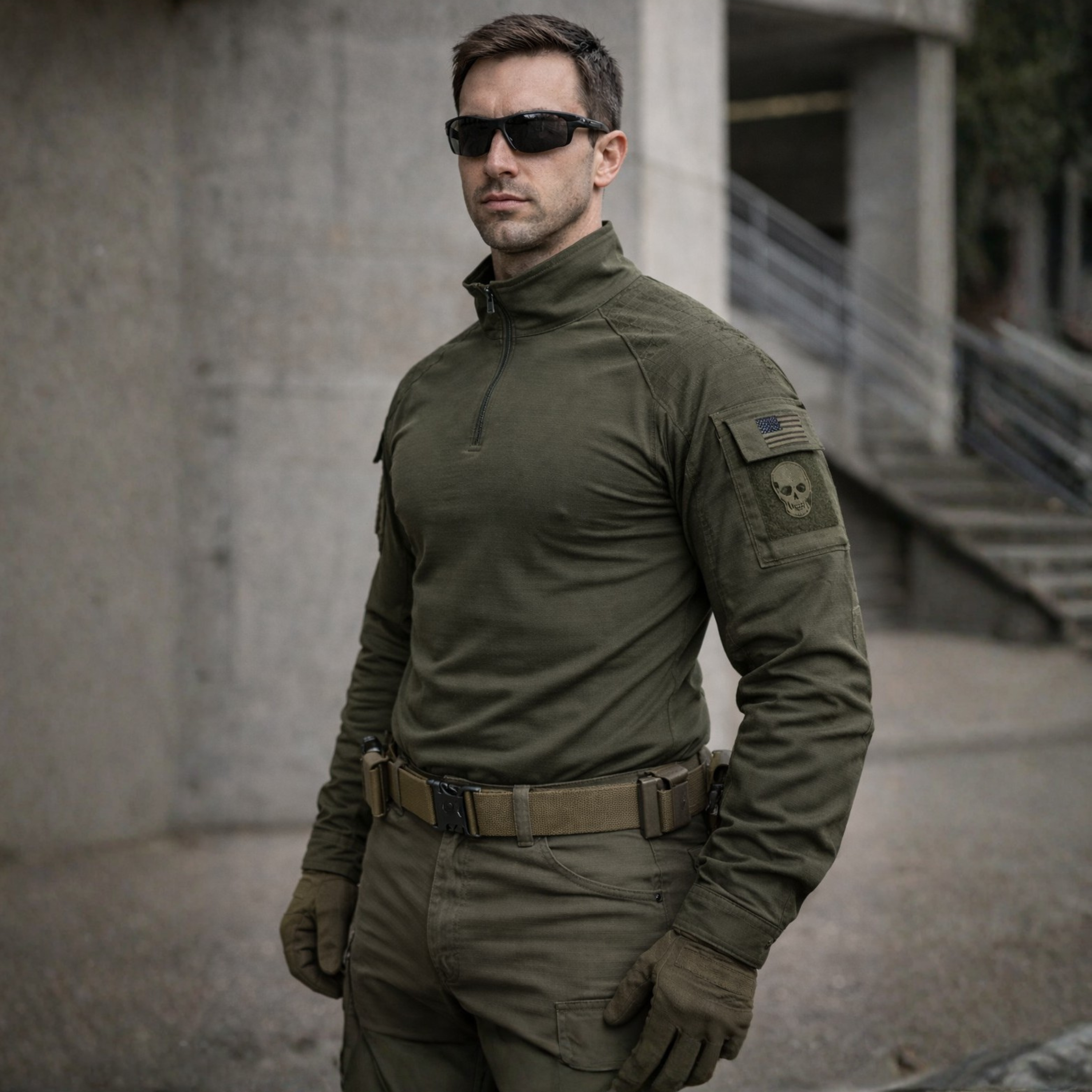 Polera Táctica Combat Esdy Shirt
