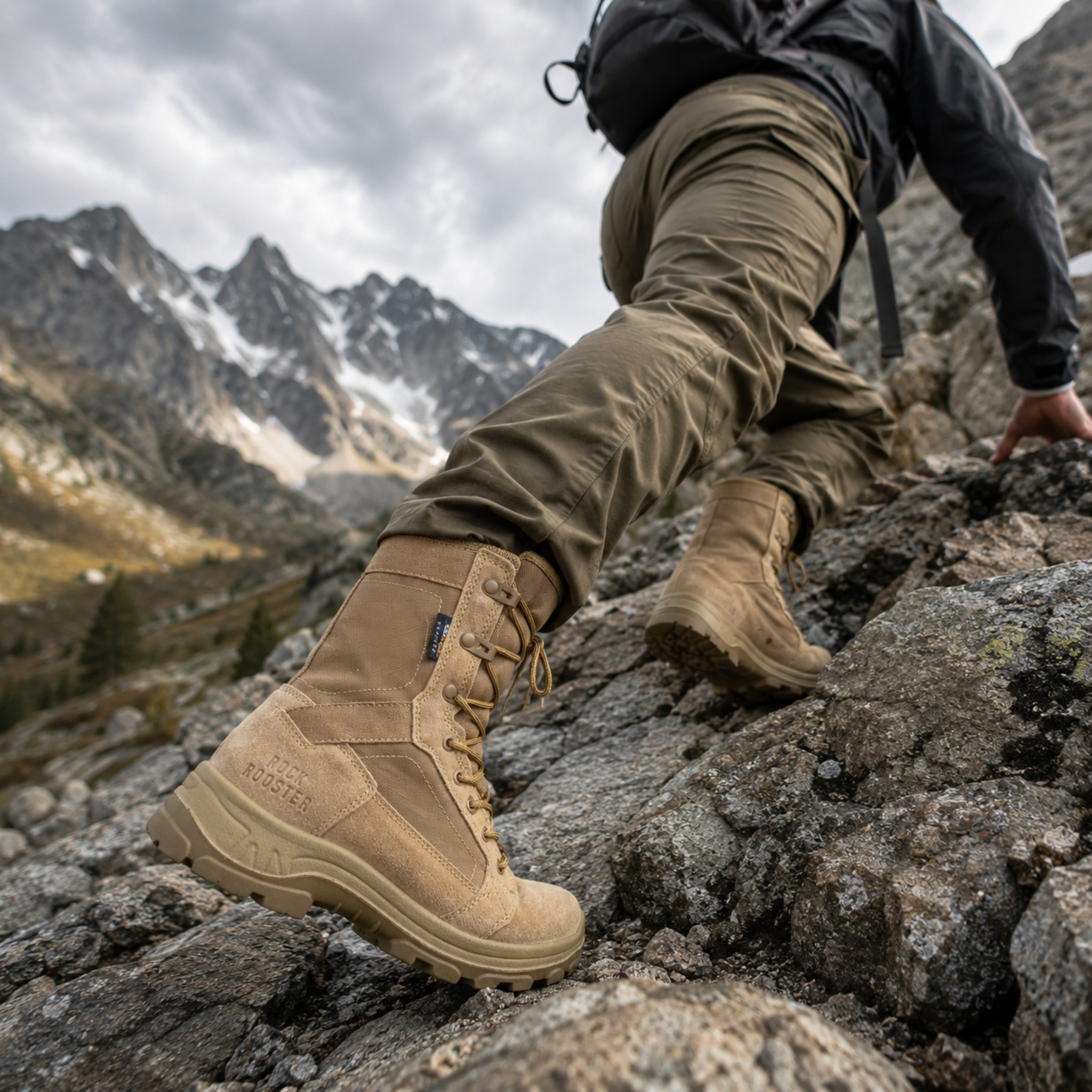 Botas Tácticas Militar Impermeables | ROCKROOSTER COOLMAX