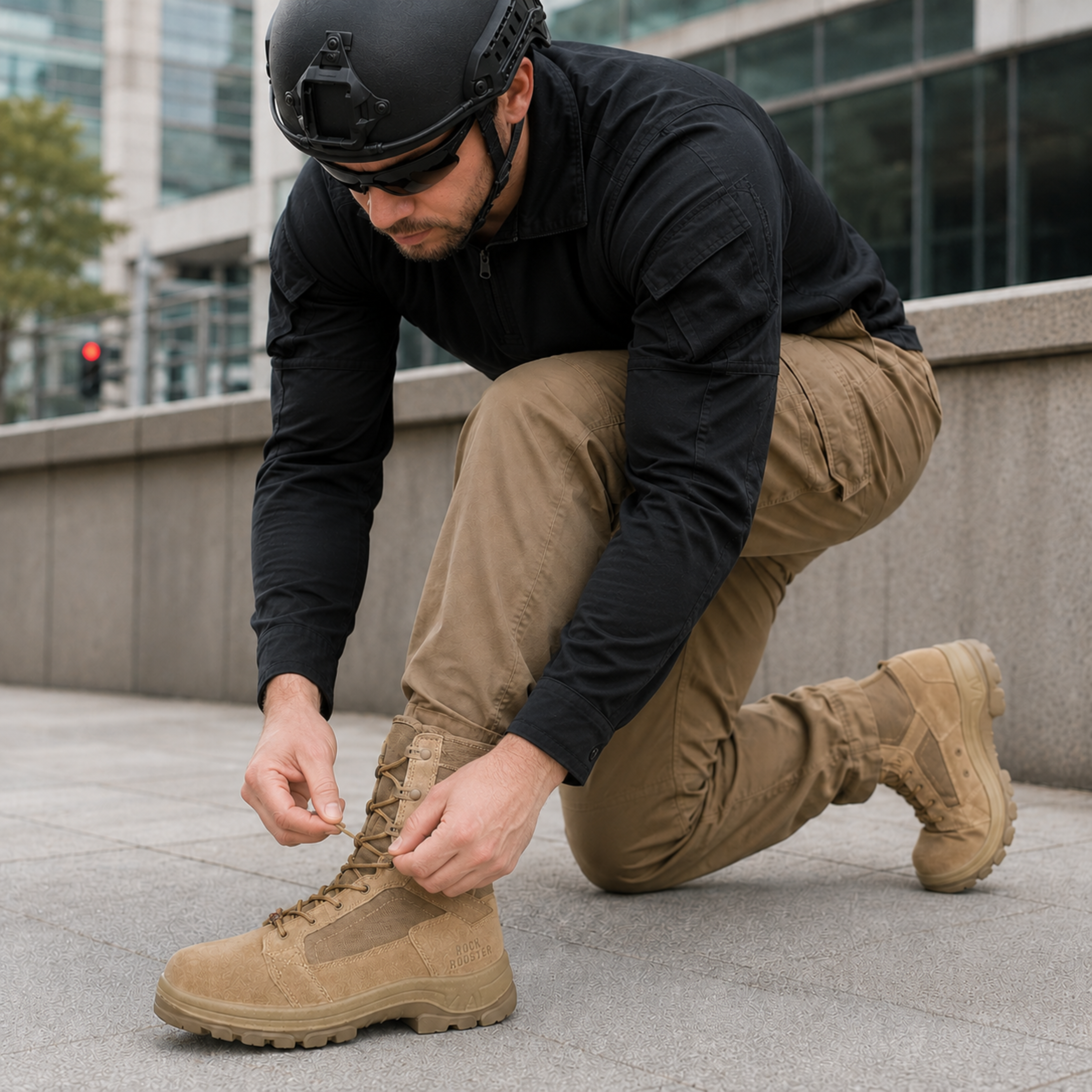 Botas Tácticas Militar Impermeables | ROCKROOSTER COOLMAX